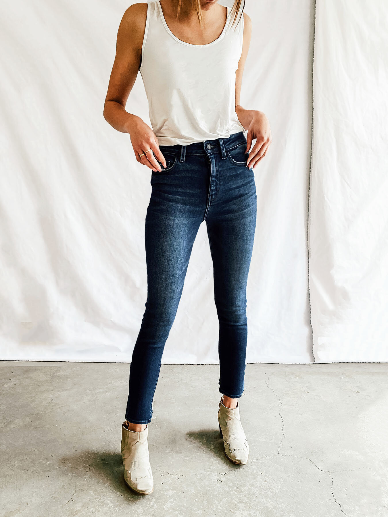 cropped skinny jean