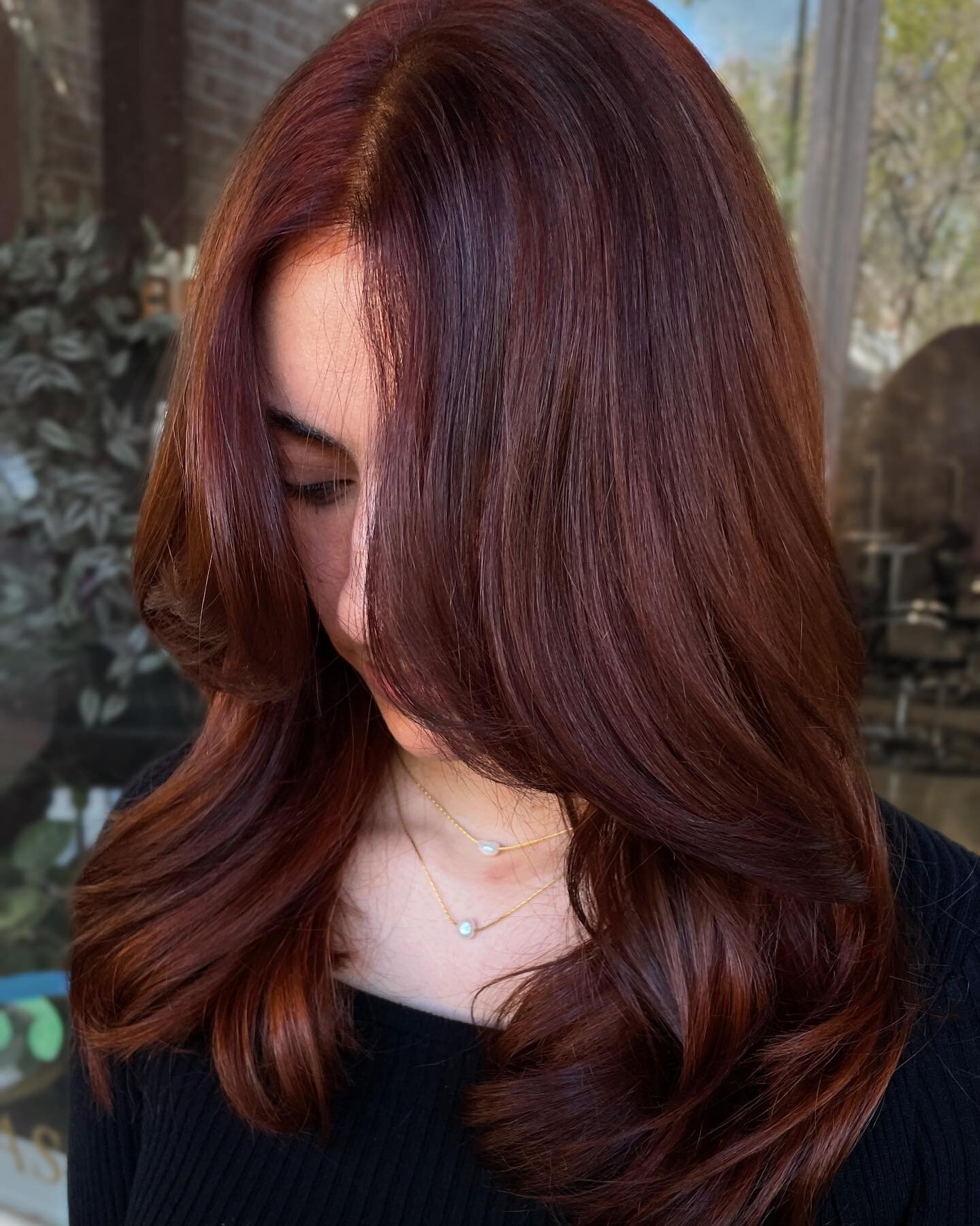 The most autumn hair to ever have autumned 🍁
&bull;
&bull; I'll be honest, sometimes I don't get it in one shot. Luckily, I have amazing clients who have the courage to kindly let me know when they aren't quite satisfied. I was able to bring the cli