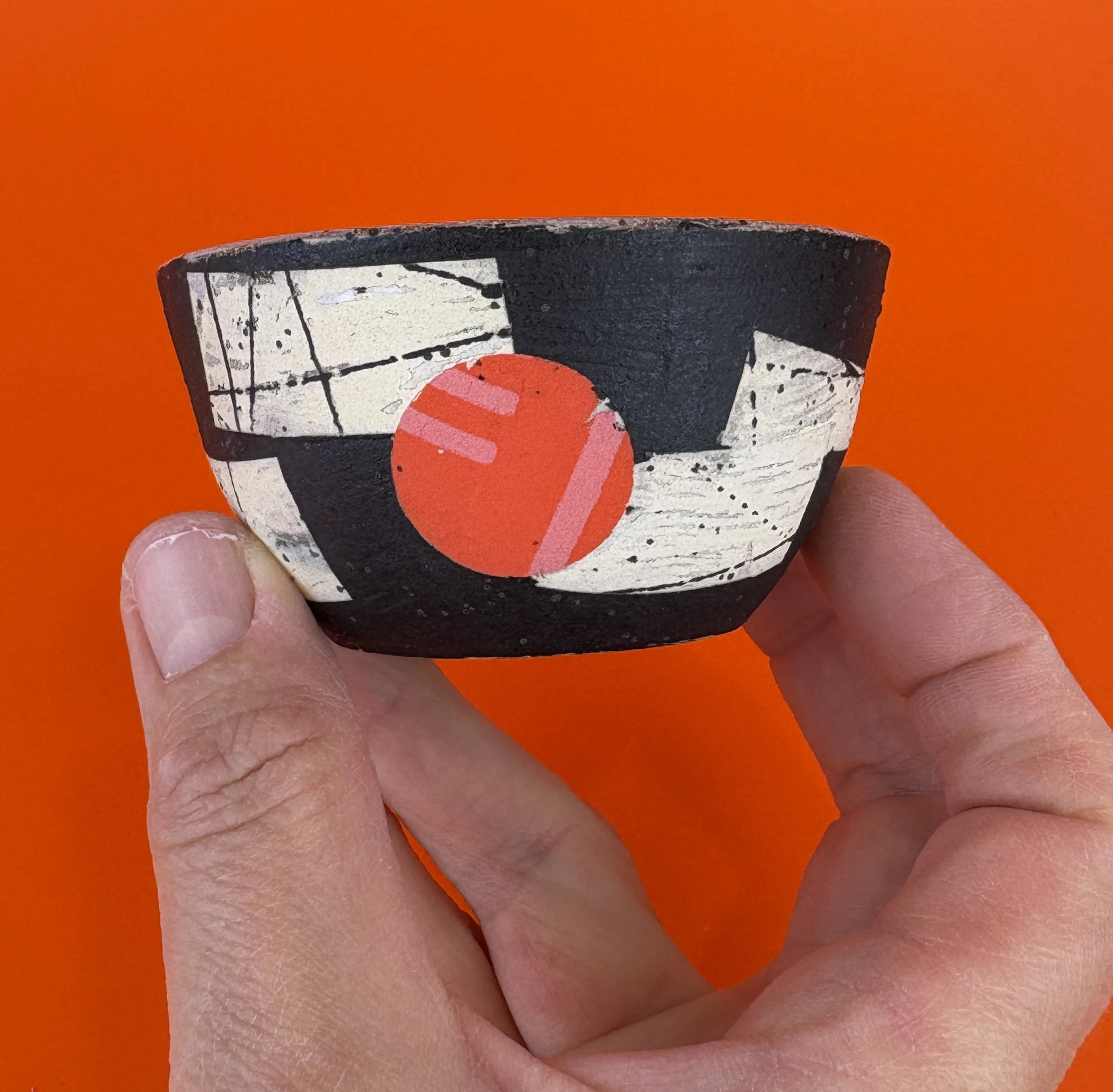Little Salt Bowl, Monoprint 2