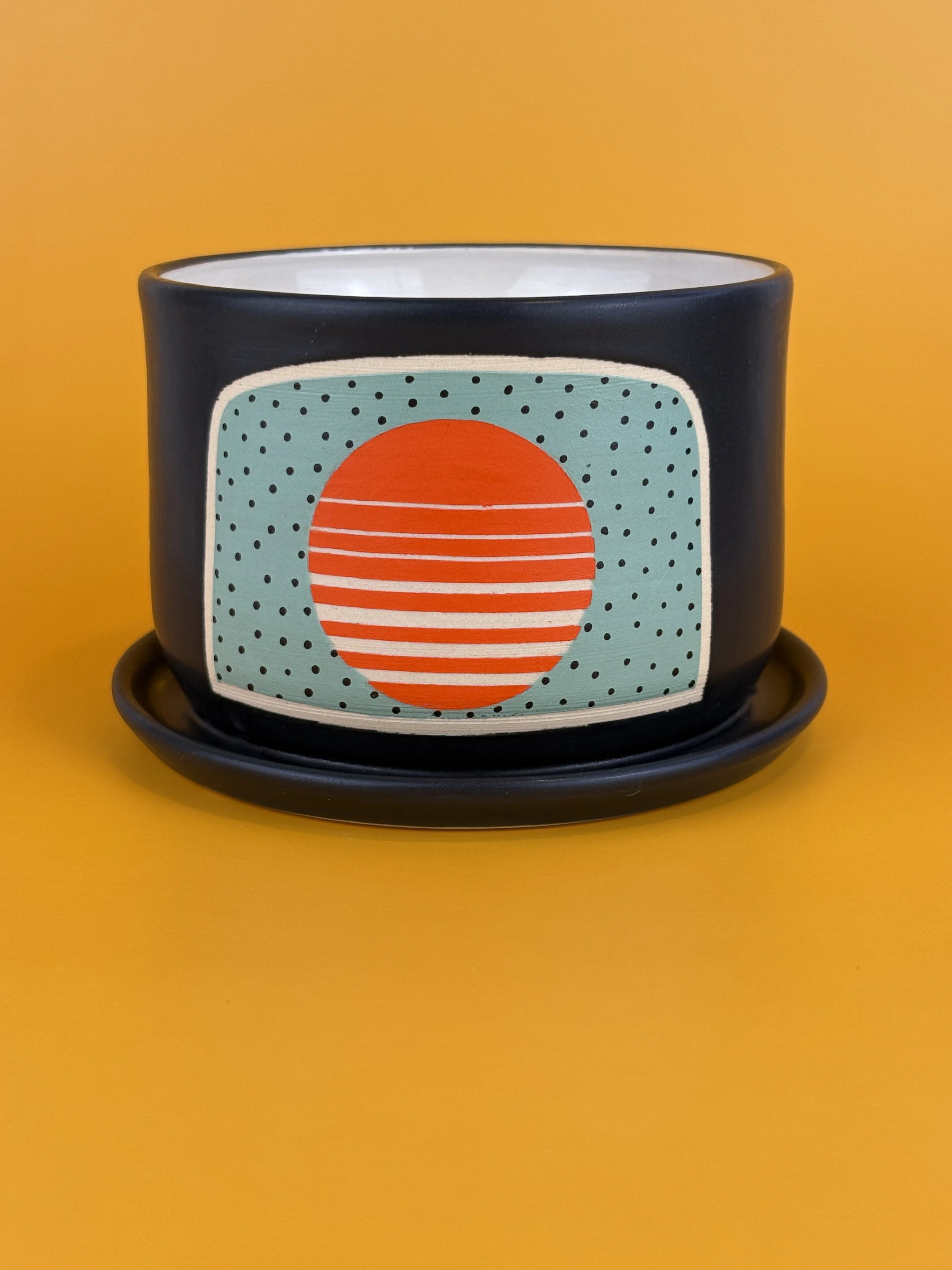 Solar Pop Table Planter