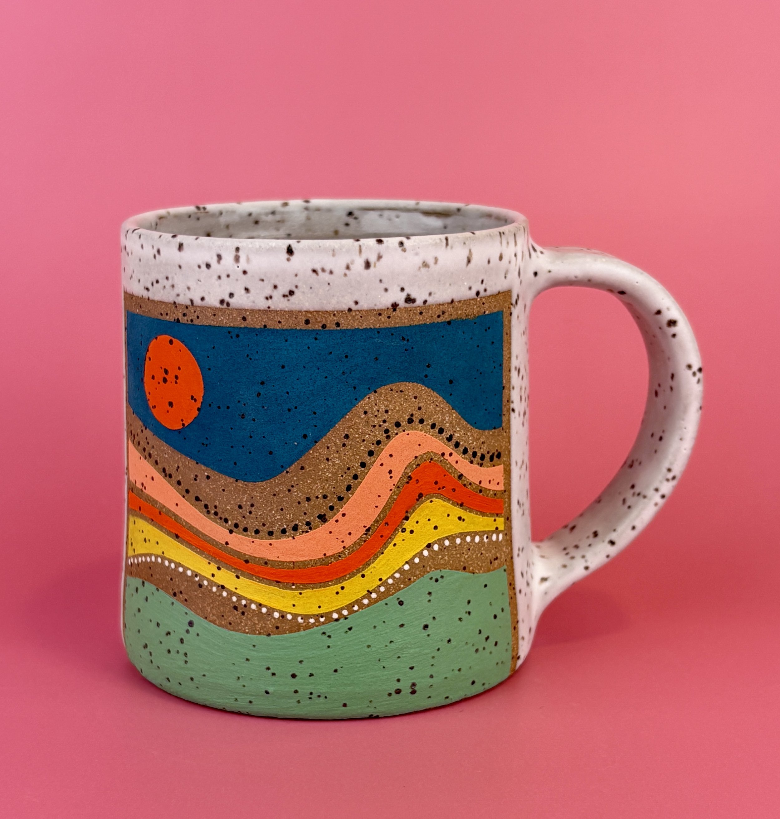 Speckled Landscape Mug