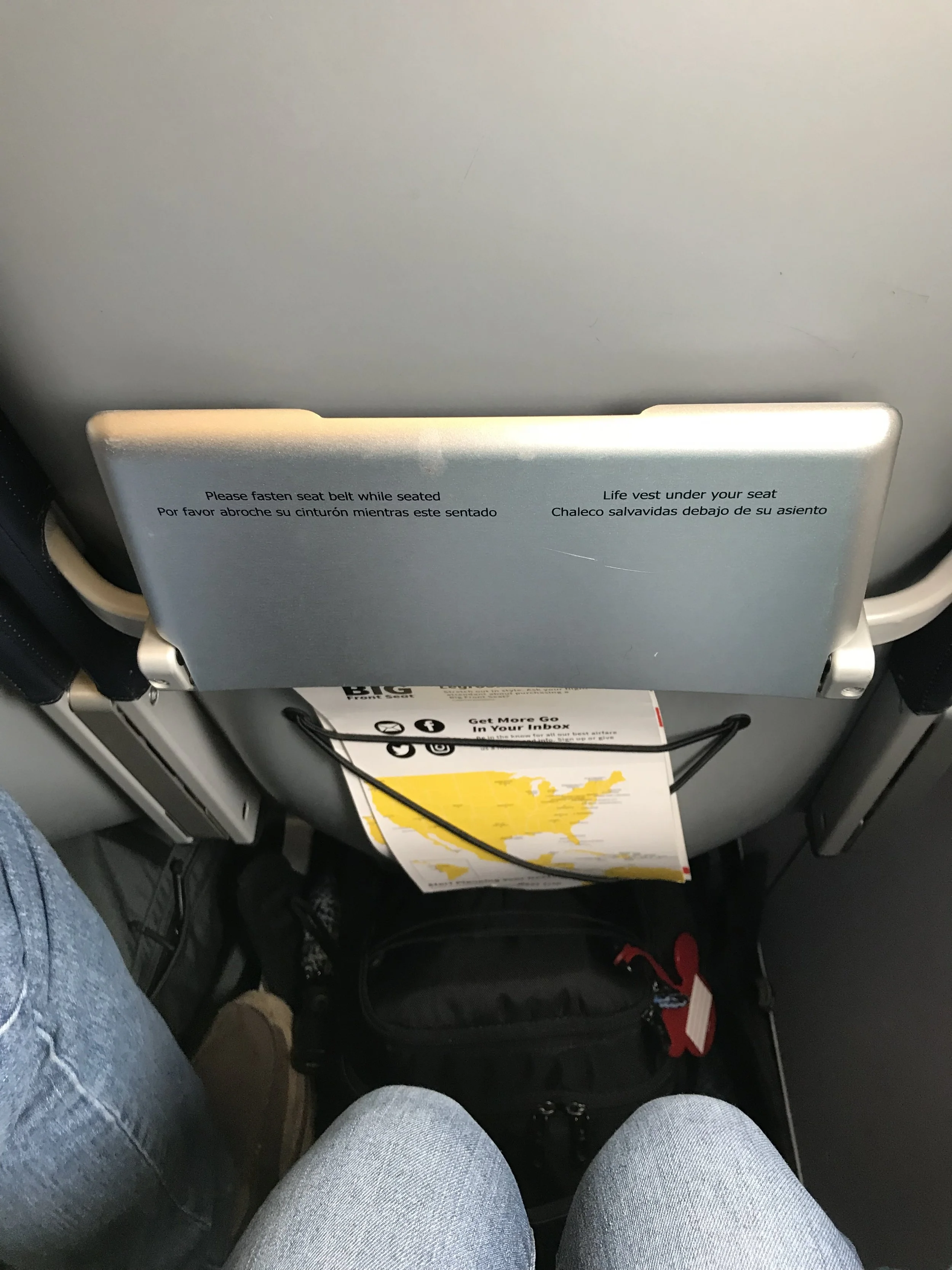The tiniest tray table ever!