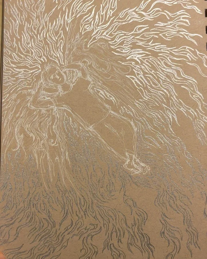 Here&rsquo;s some art based on ideas of the afterlife and the story of Icarus. It wasn&rsquo;t his fault someone gave him wax wings.