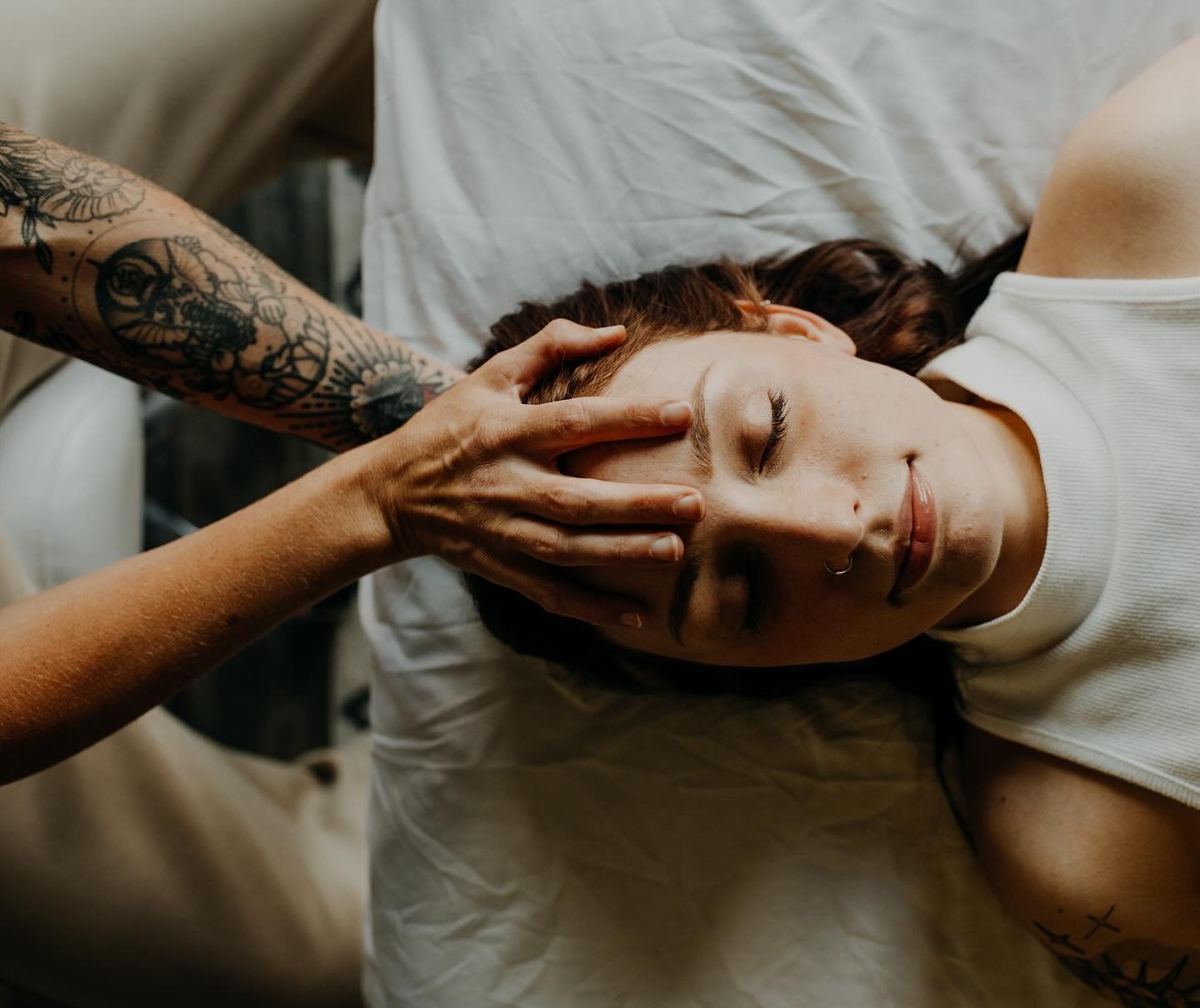There is something powerful about a sense of being held. When we build awarenesss to how it feels to be safe in the body, when we remember what it feels like to be supported, we slowly can create memories around that sensation. Overtime we learn how 
