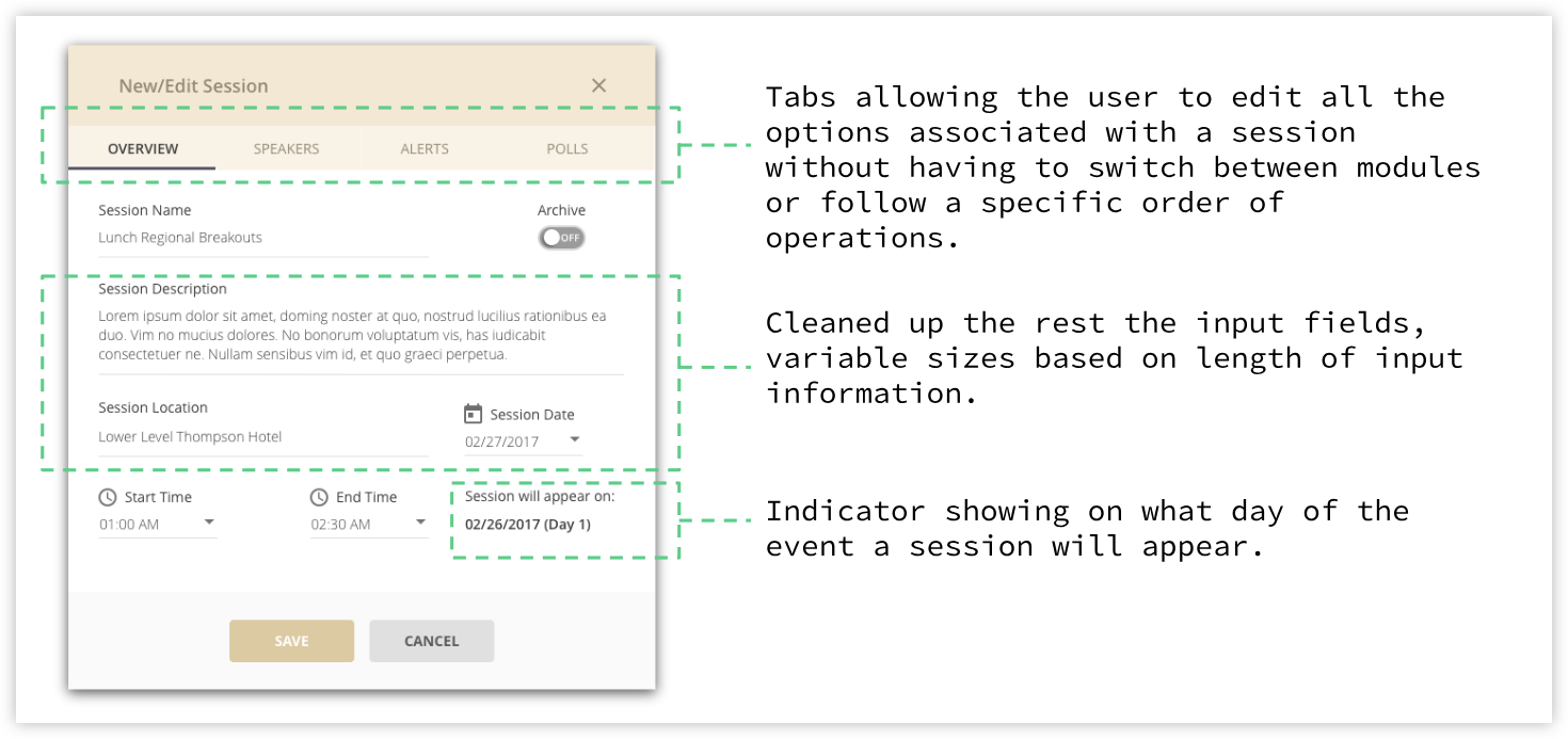 More details about the revised editor.
