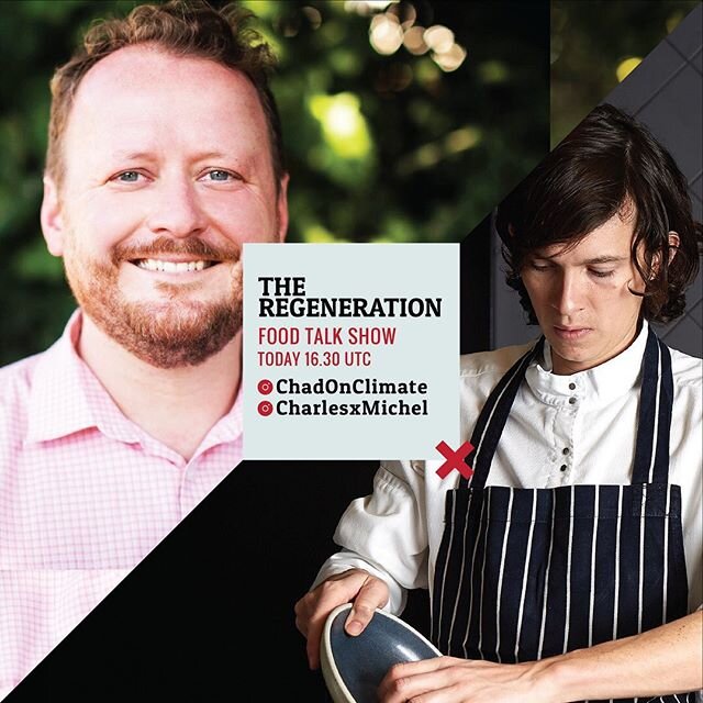 🎉 FOOD TALK SHOW TODAY 🎉 
Today my guest will be Chad Frischmann @ChadonClimate - we will talk about #TheRegeneration, the climate crisis, solutions, and the future of food. In particular, we will discuss the role of access to healthy diets and edu