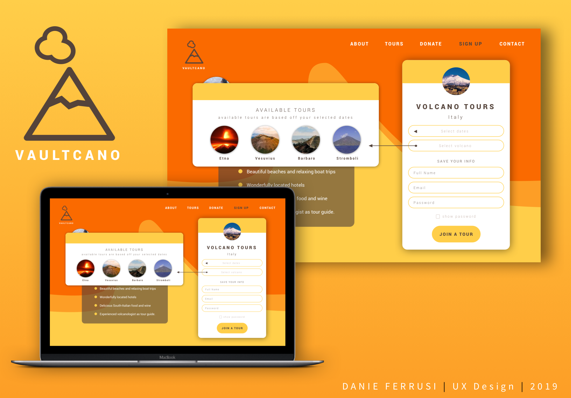 Day 001 : Create a sign up page