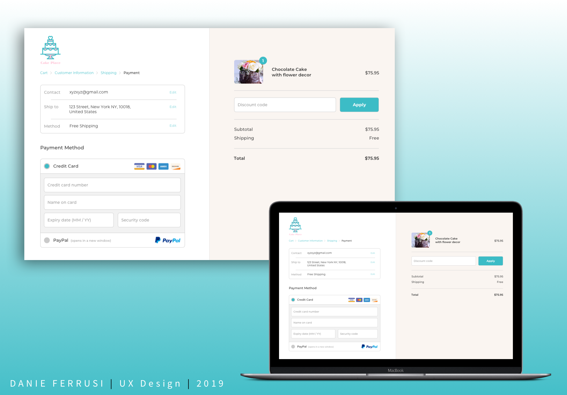 Day 002 : Create a credit card checkout page