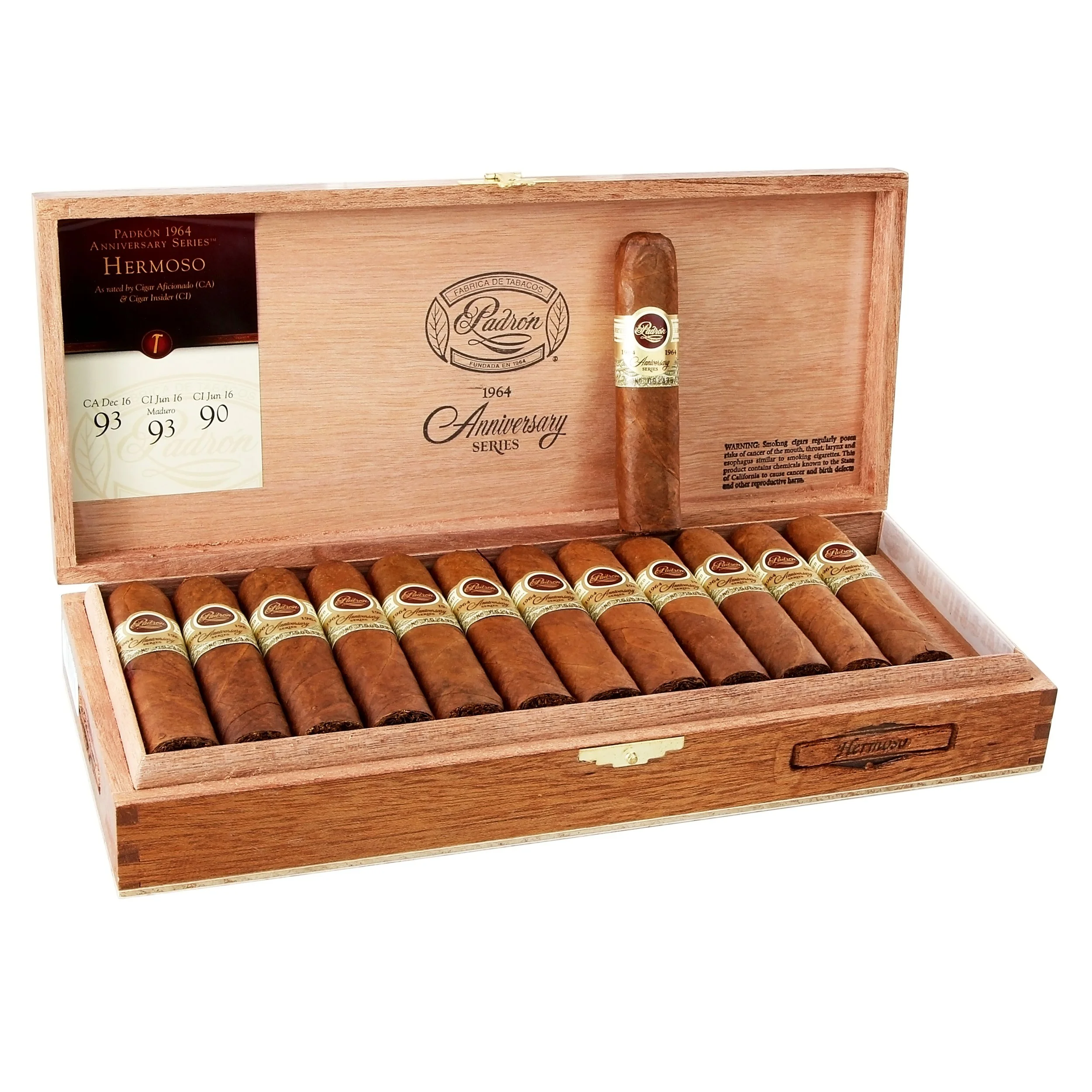 Padron 1964 Anniversary Hermoso Natural