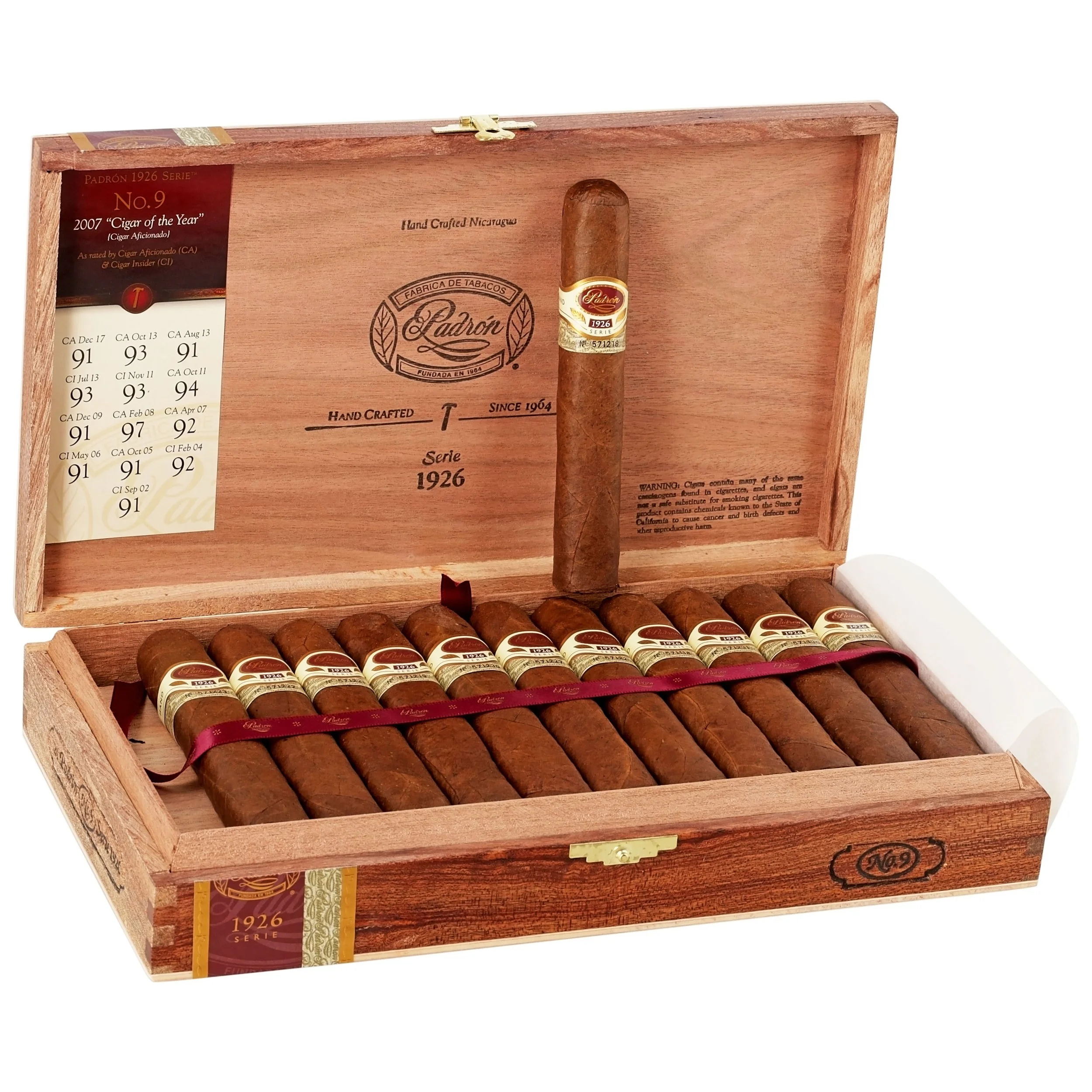 Padron 1926 Serie No. 9 Natural