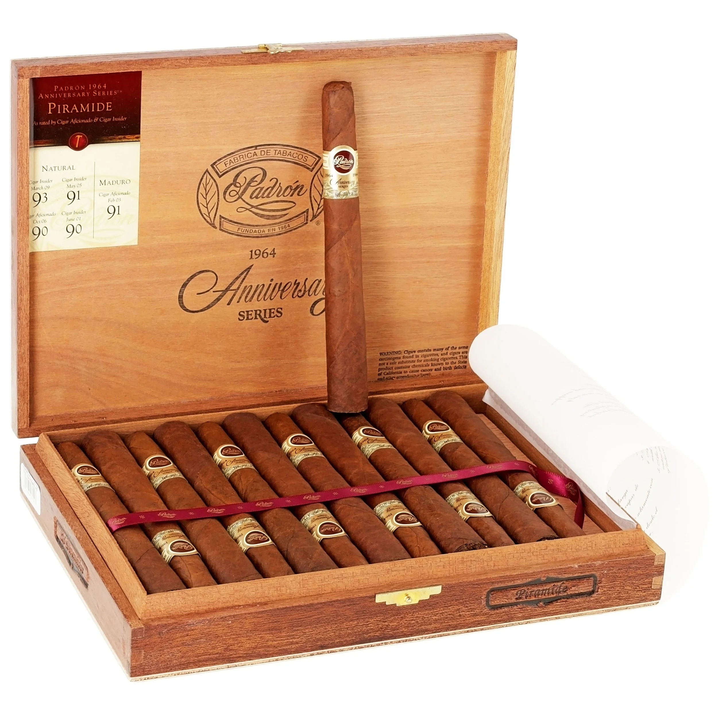 Padron 1964 Anniversary Pyramide Natural