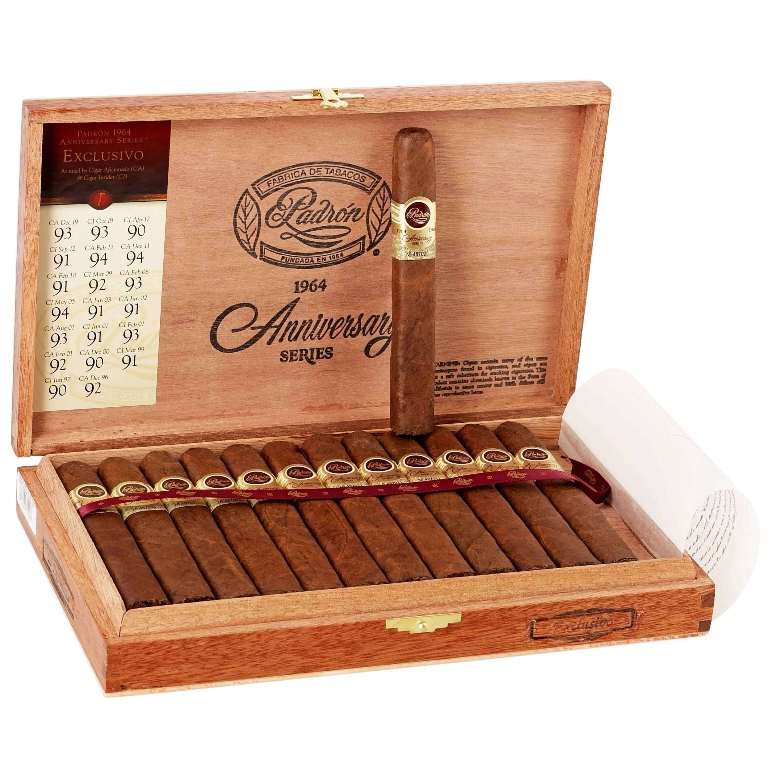 Padron 1964 Anniversary Exclusivo Natural