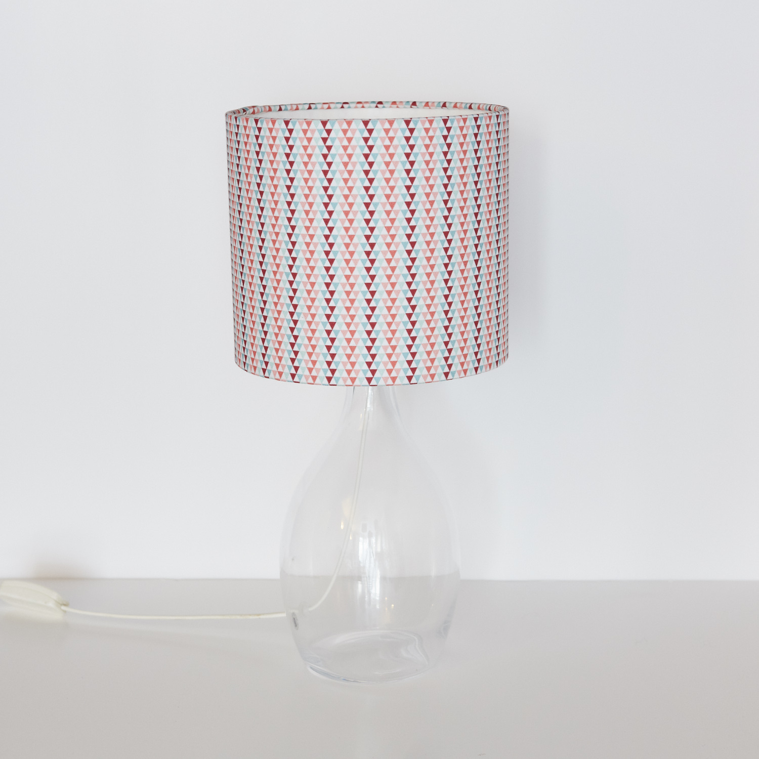 Triangle Print Lampshade