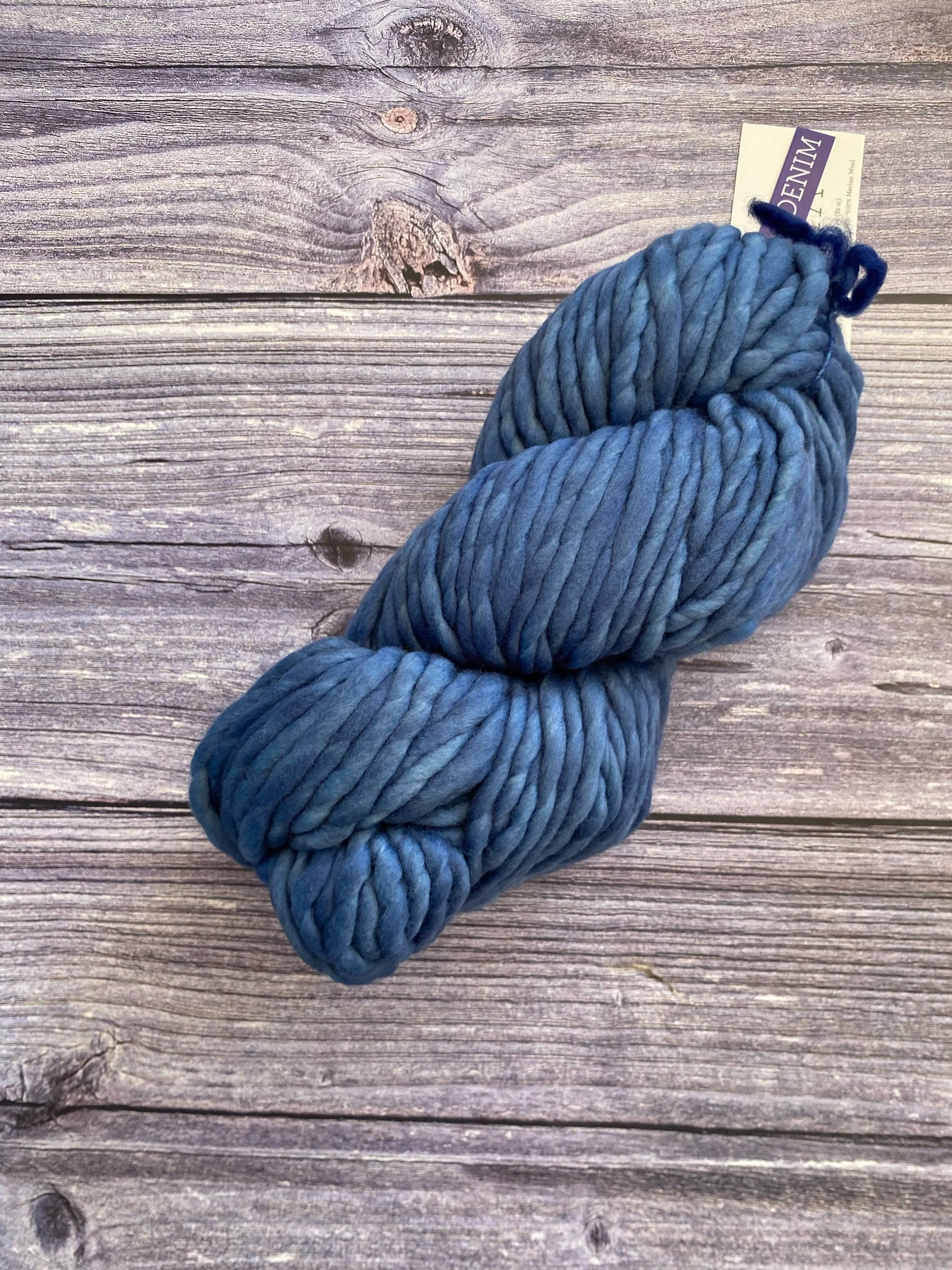 Malabrigo Rasta Denim, Merino Wool, Hand Dyed yarn