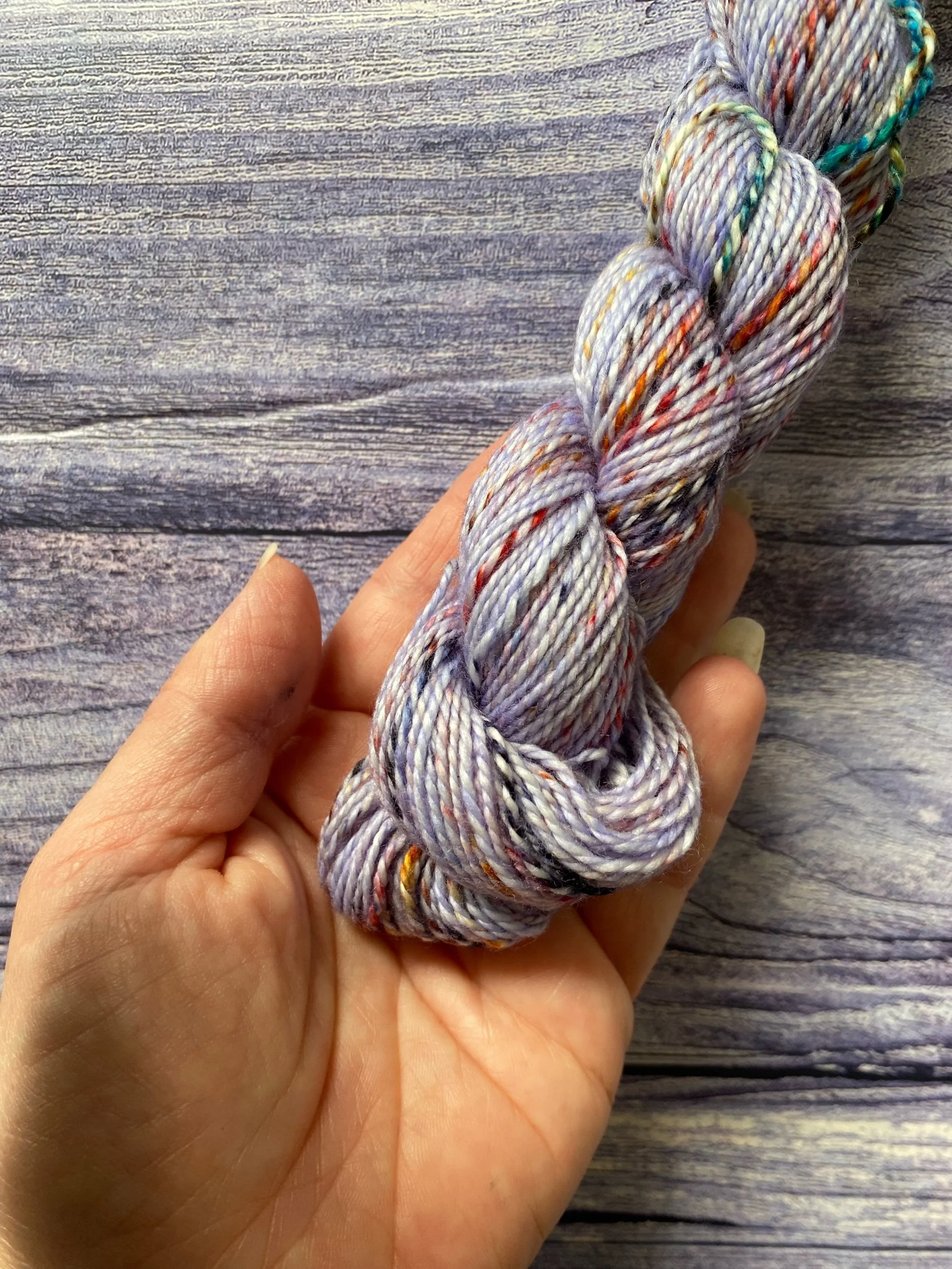 Malabrigo Torzal Medusa, sport dk weight merino wool, handdyed yarn, pink purple fine merino wool
