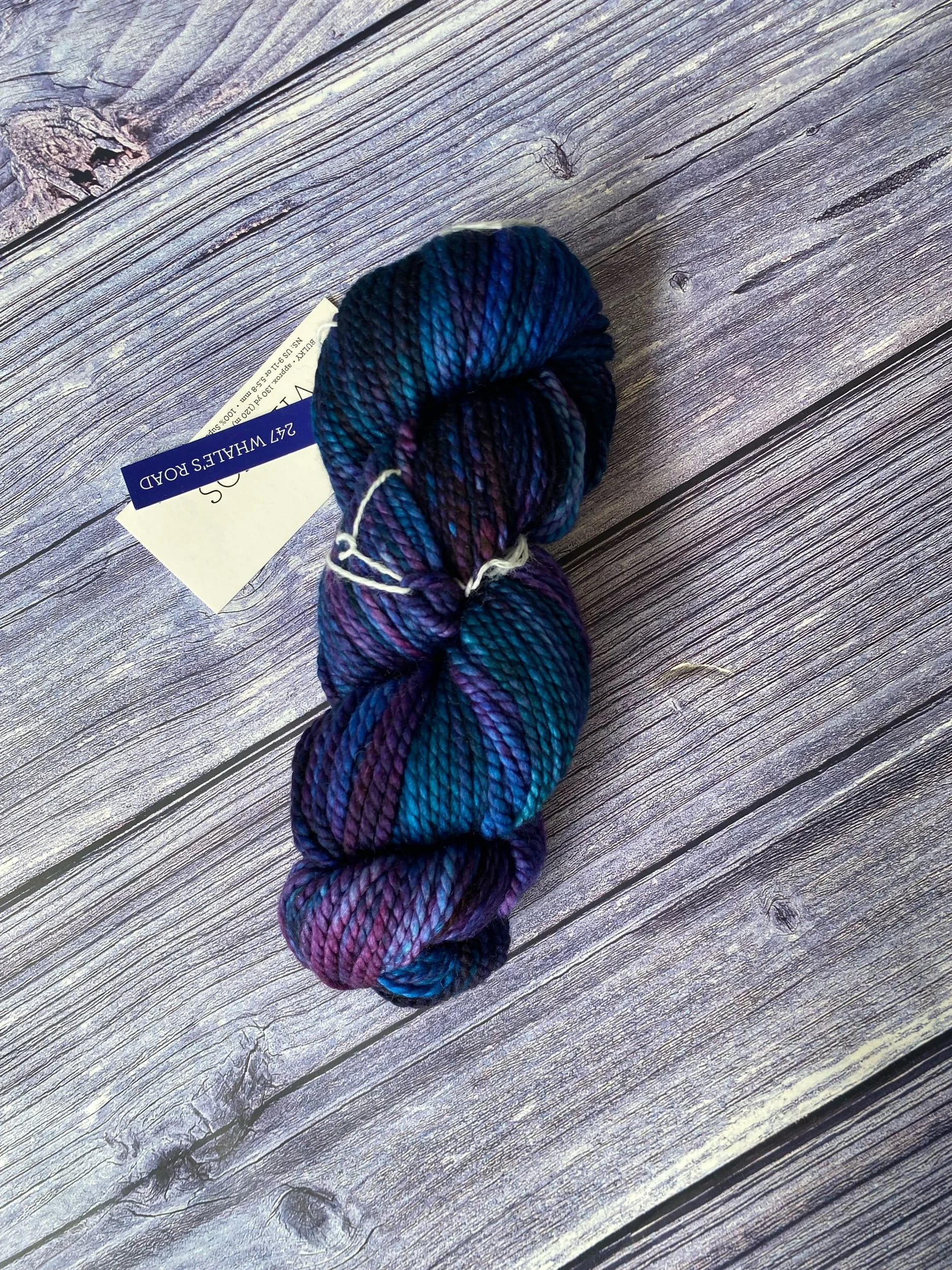 Malabrigo Vientos Whales Road, merino wool, hand dyed yarn, pink purple merino wool, malabrigo uk stockist