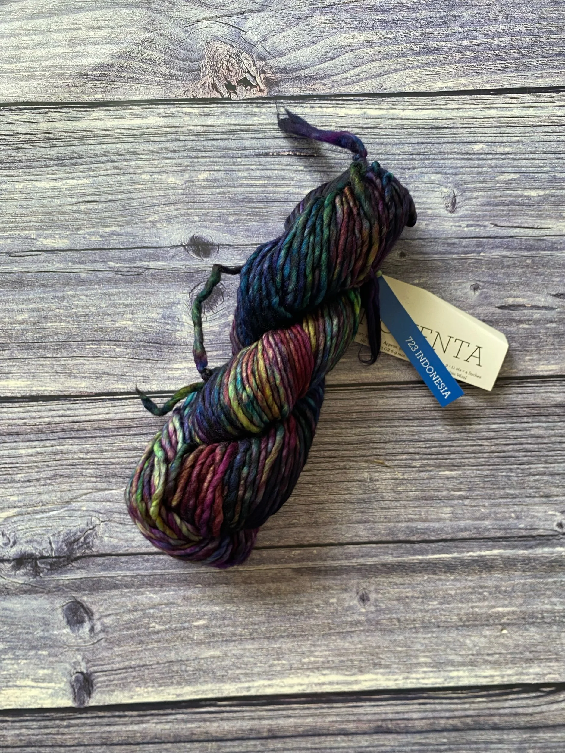 Malabrigo noventa indonesia, merino wool, hand dyed yarn, blue green merino wool, malabrigo uk stockist