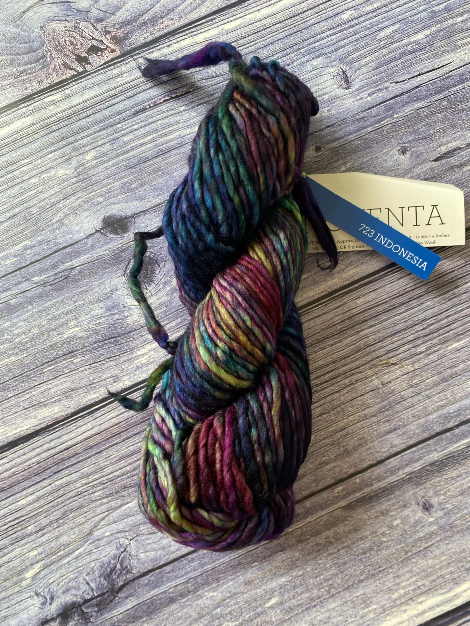Malabrigo noventa indonesia, merino wool, hand dyed yarn, blue green merino wool, malabrigo uk stockist