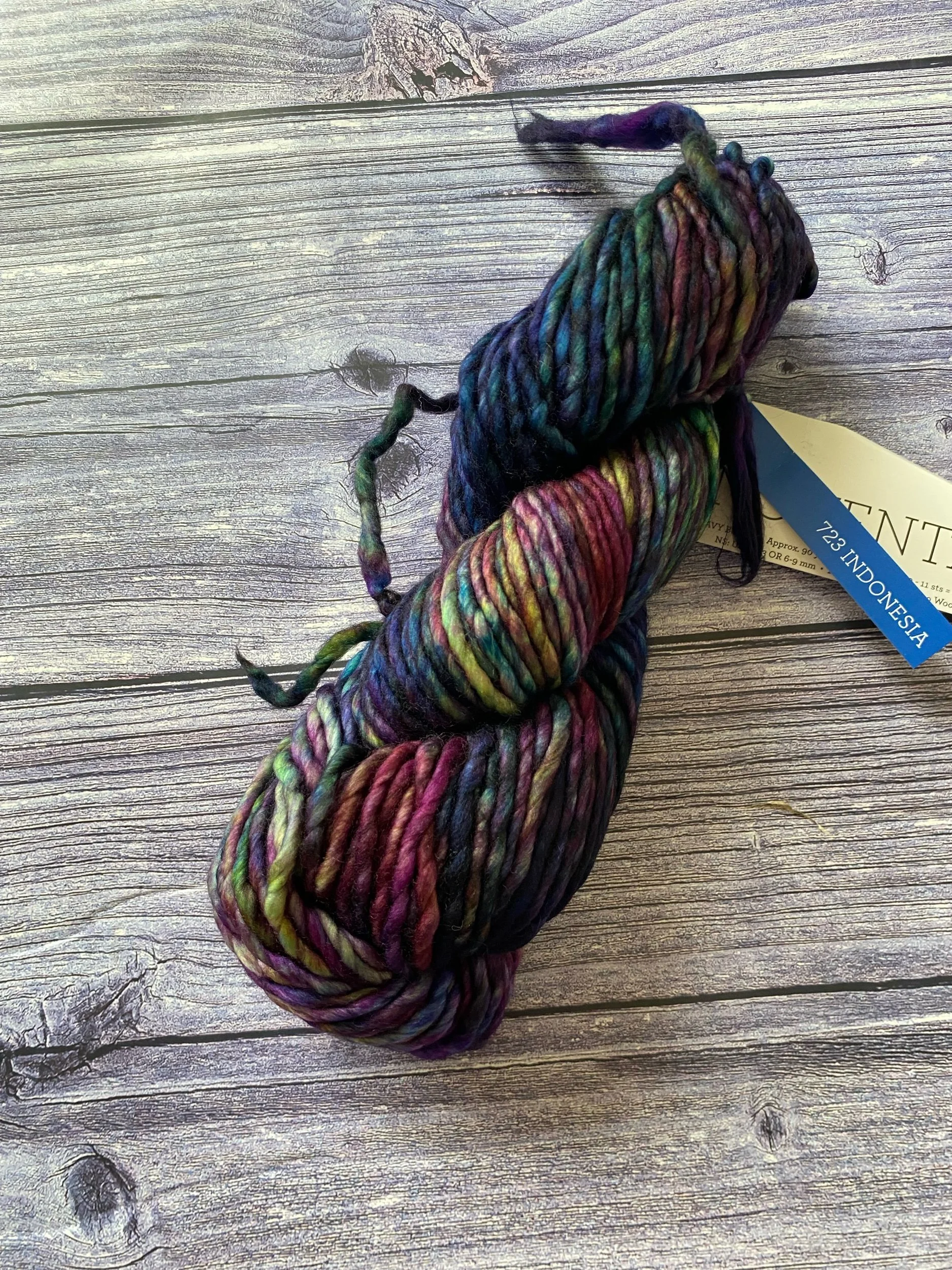 Malabrigo noventa indonesia, merino wool, hand dyed yarn, blue green merino wool, malabrigo uk stockist