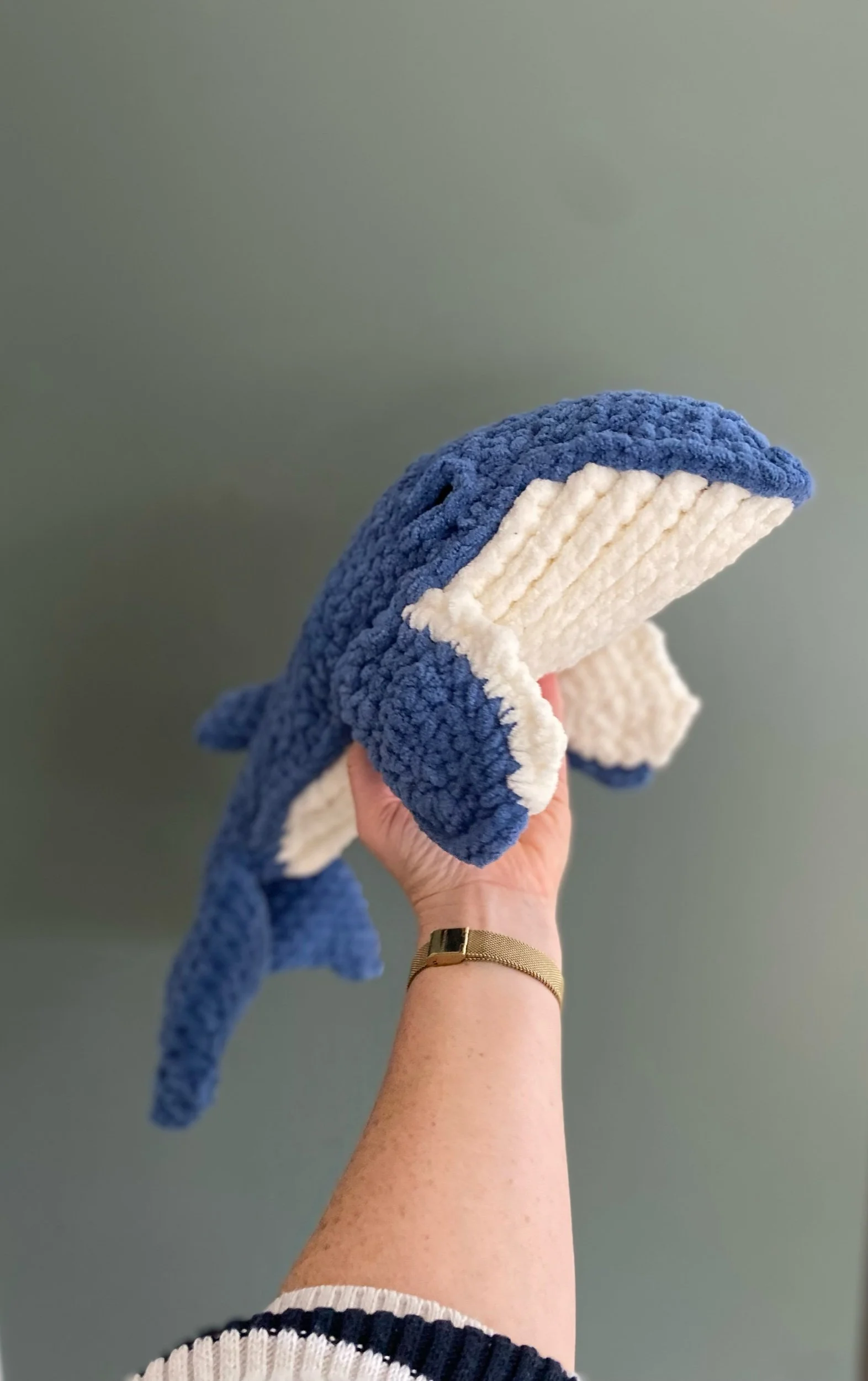 Baby Hugo the Whale Plushie, baby whale, handmade toys, unique toys, unique baby gifts, unique childens gifts