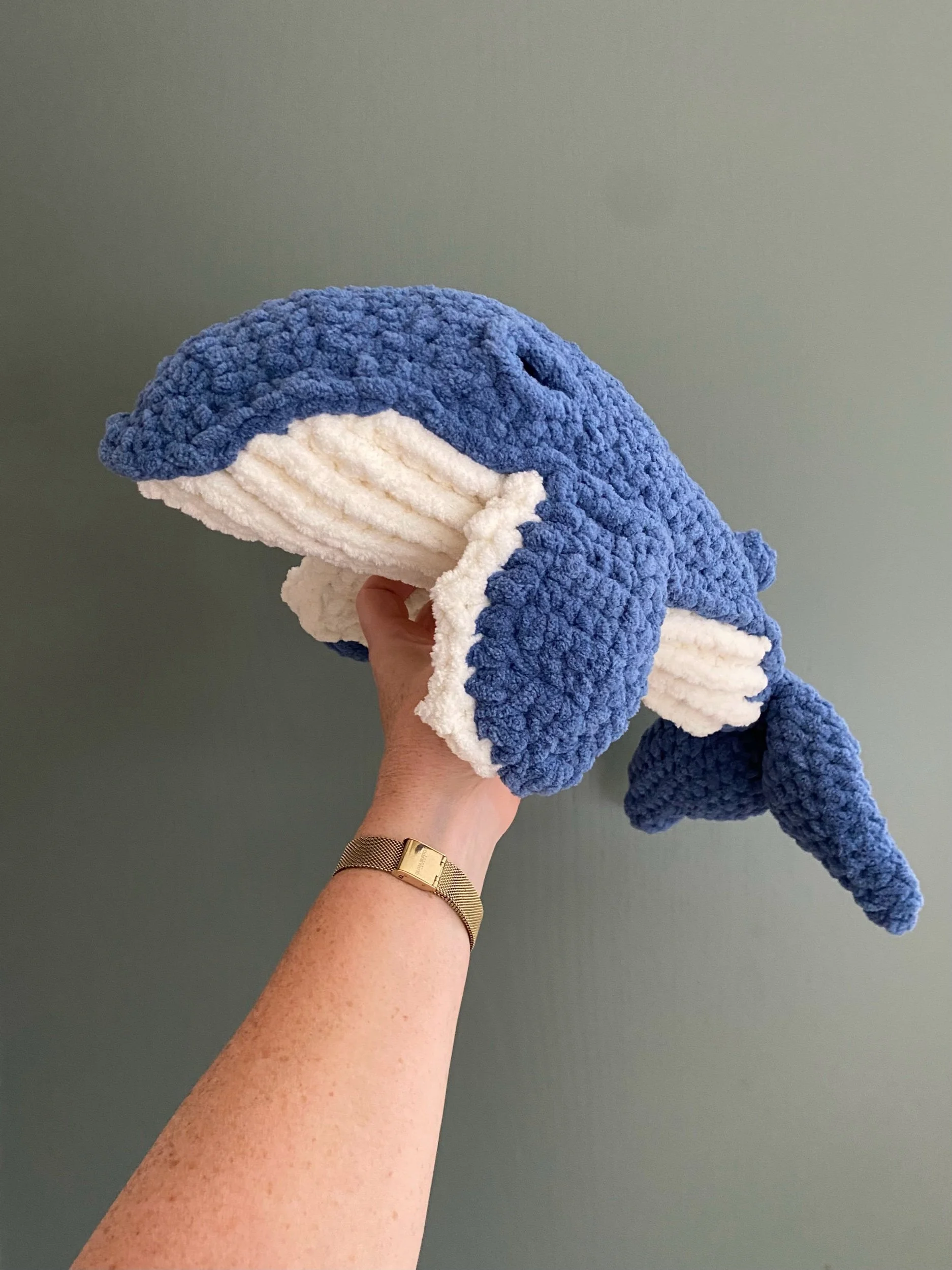 Baby Hugo the Whale Plushie, baby whale, handmade toys, unique toys, unique baby gifts, unique childens gifts