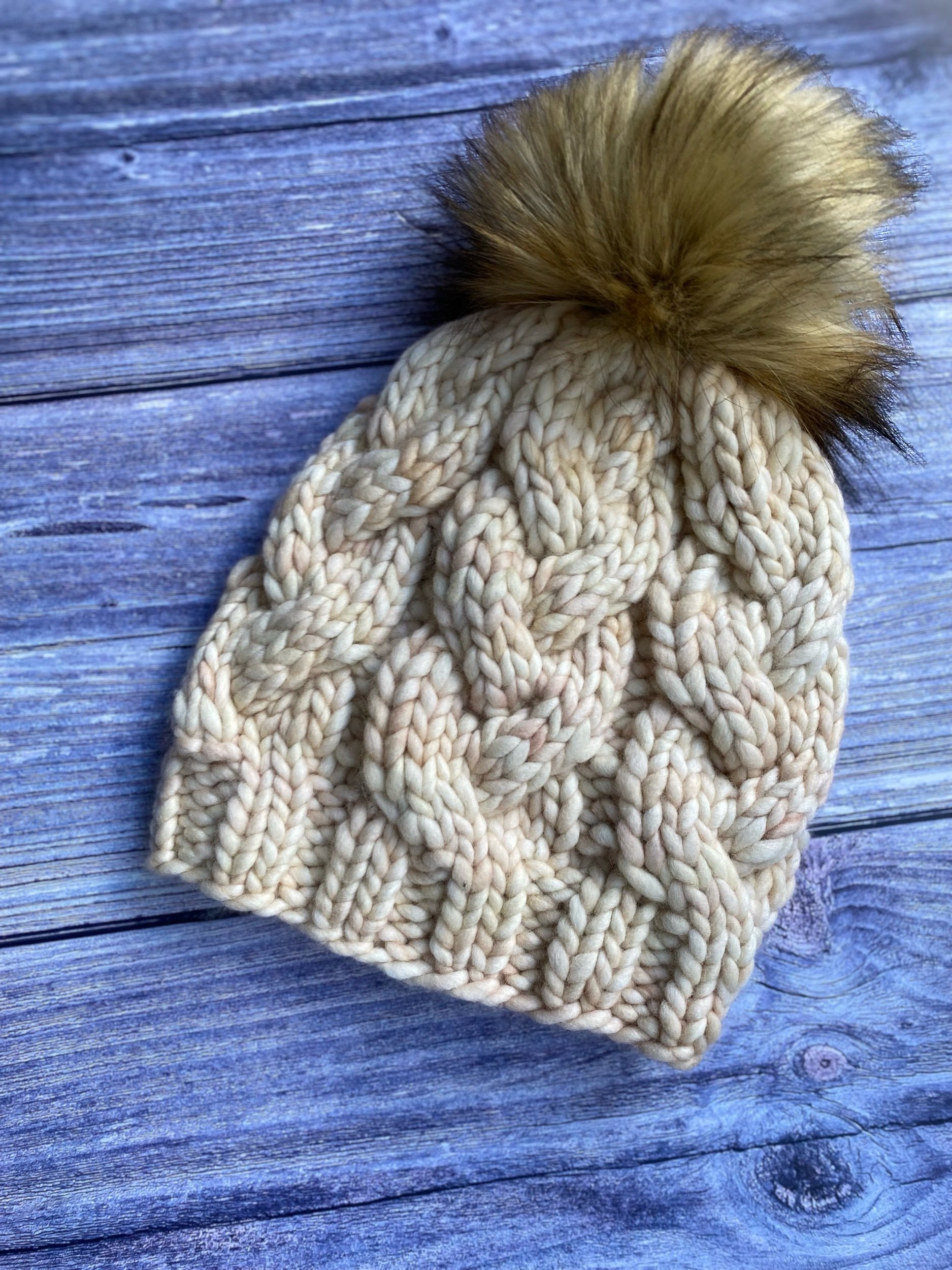 Ivory Merino Wool Cable Beanie, monster cables beanie, ecru beanie, merino wool beanie, unique gifts