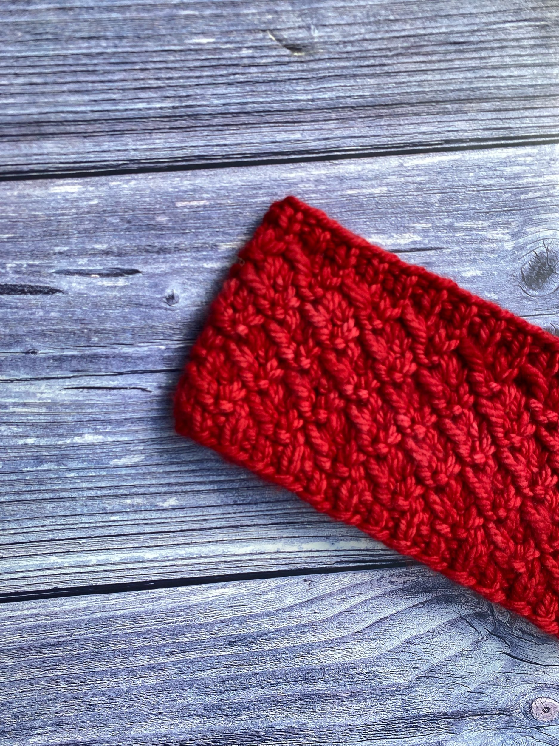 Arbor Headband / Ear Warmer in Ravelry Red, merino wool headband, merino wool earwarmer, luxury gifts, handmade gifts