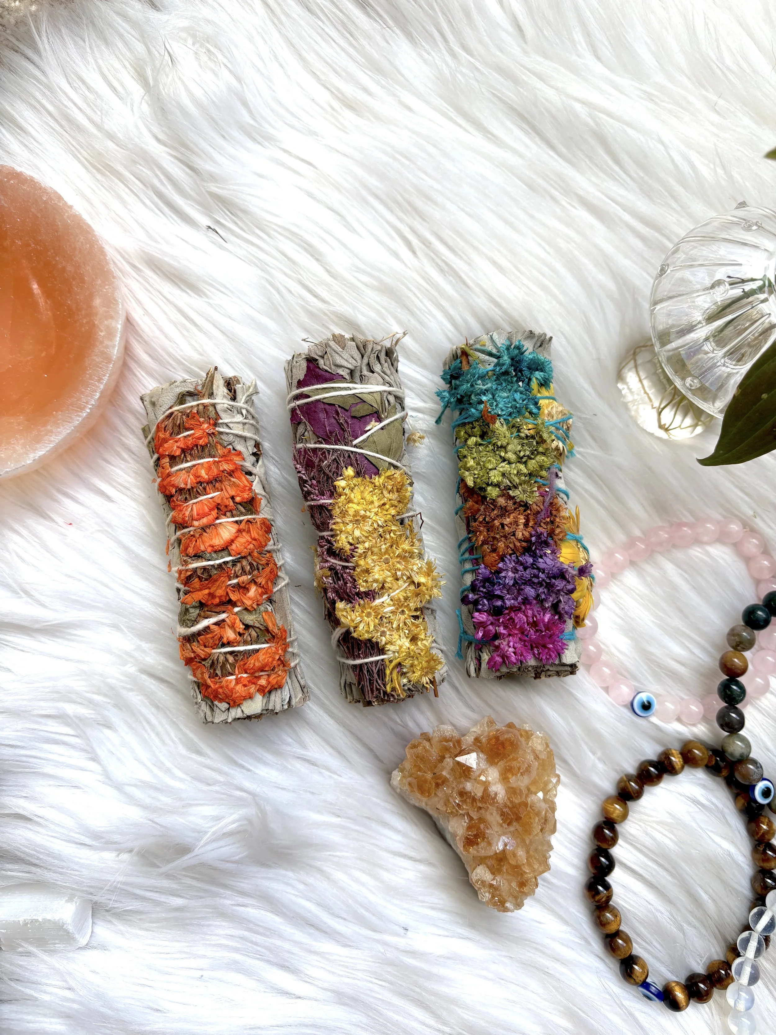 White Sage with Flowers
