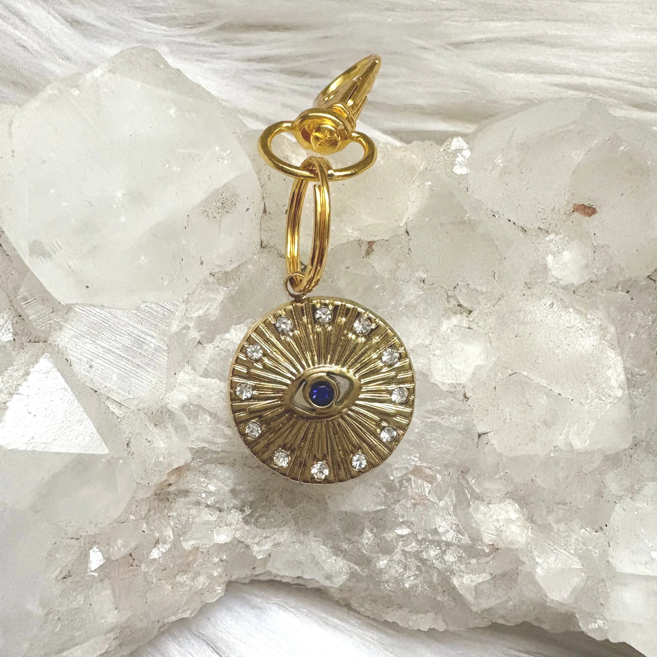 Evil Eye Keychain Rhinestone