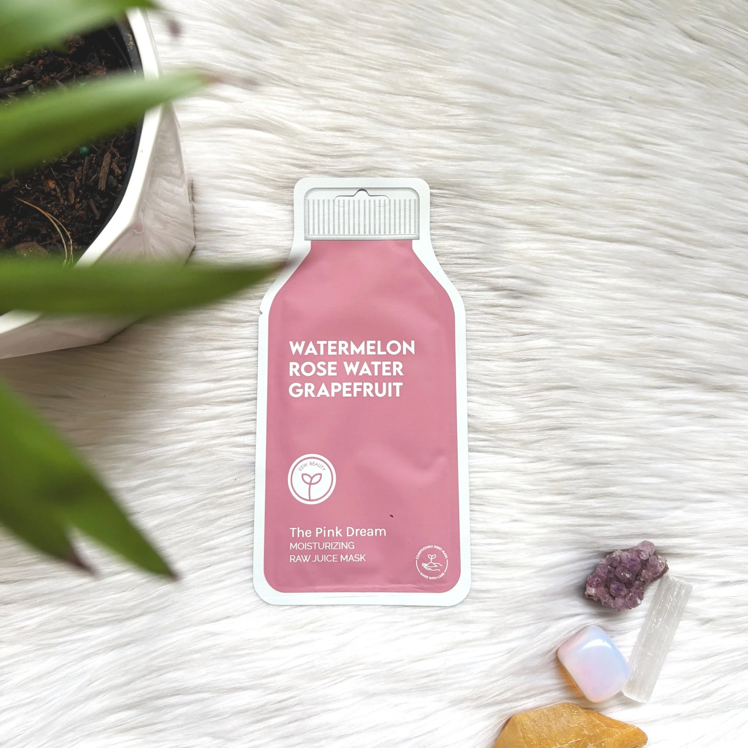 Pink Dream Moisturizing Raw Juice Sheet Mask