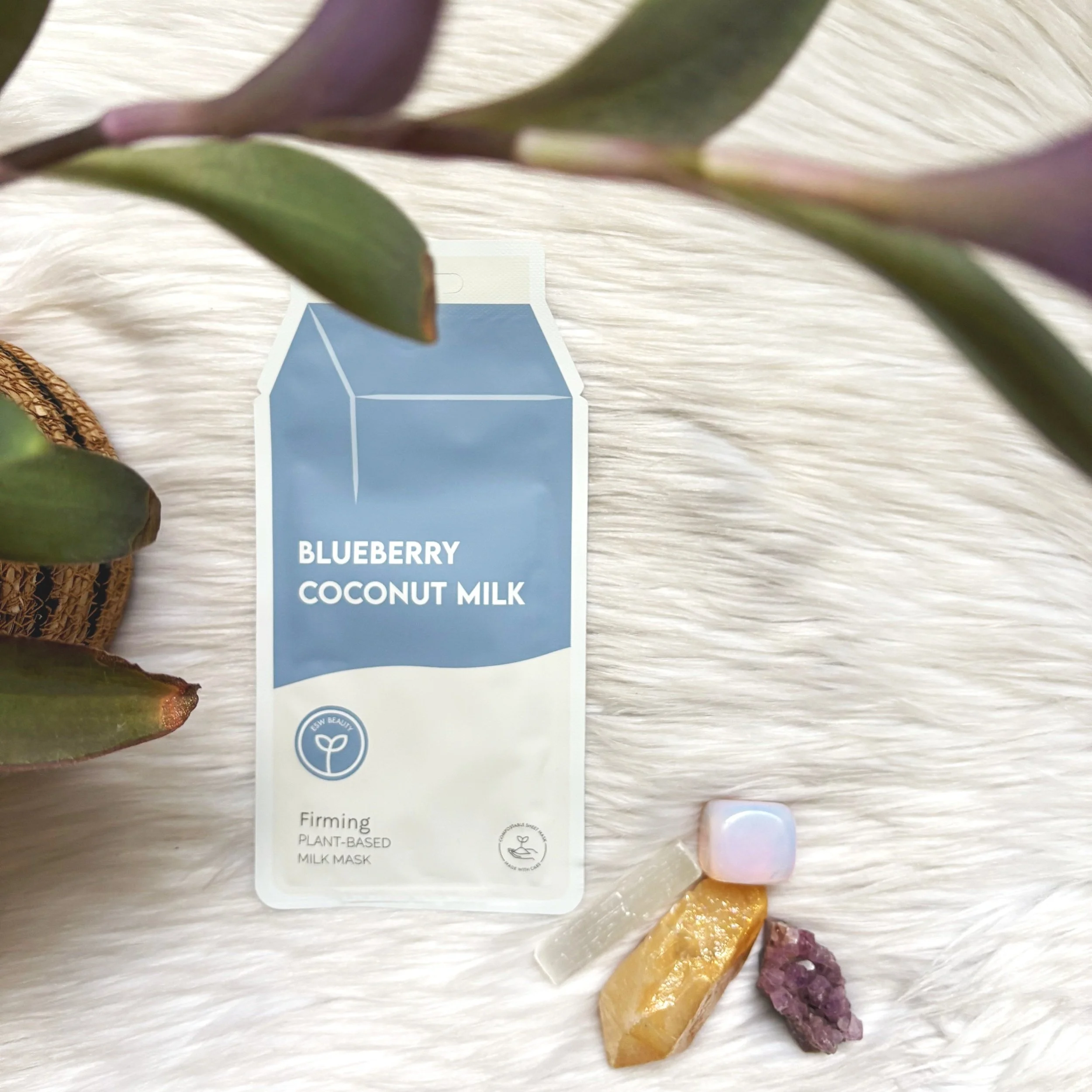 Blueberry Coconut Milk Firming Sheet Mask