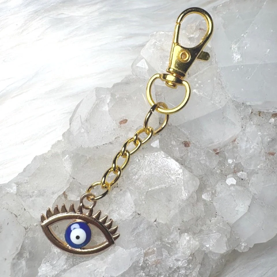 Evil Eye Charm Keychain
