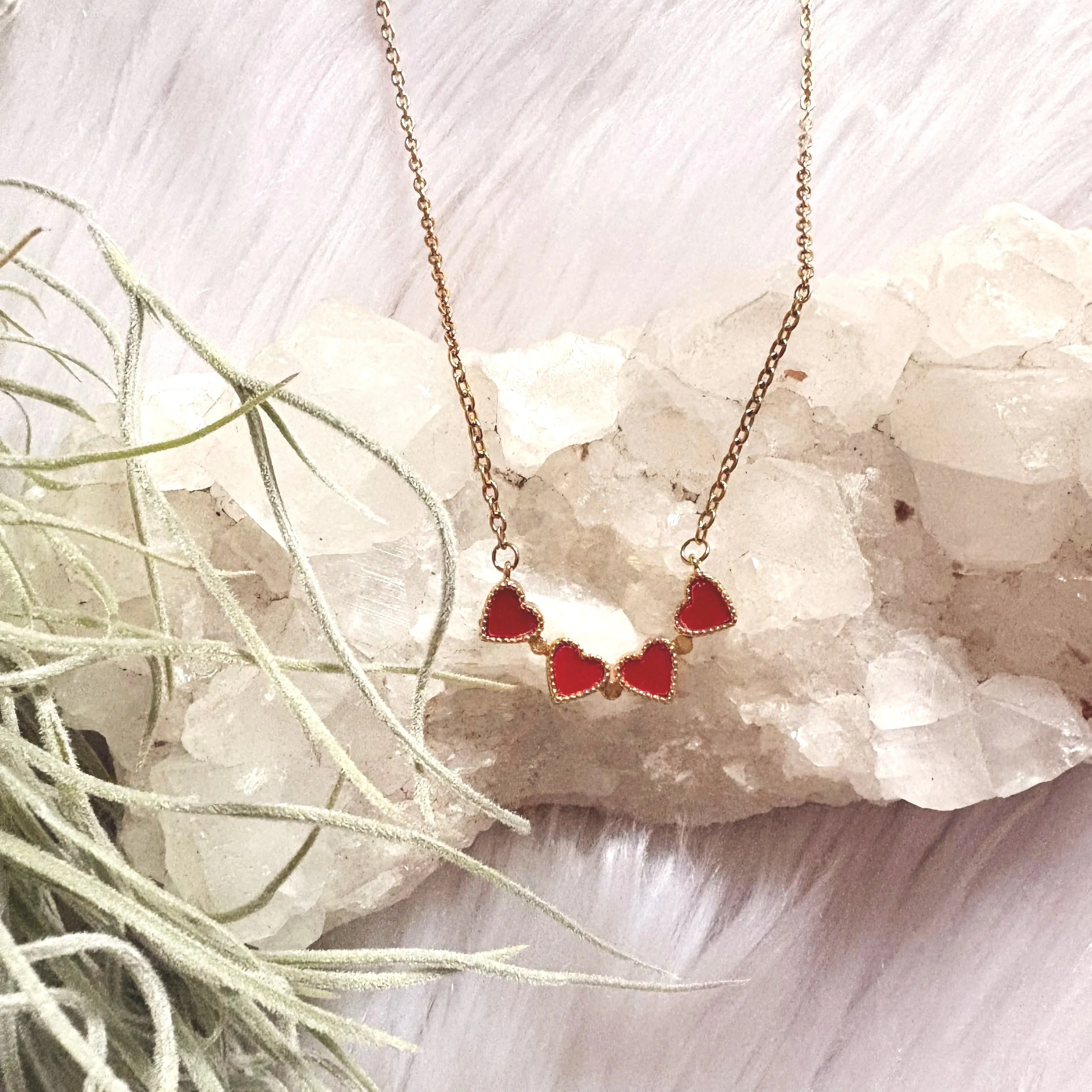 Reversible Heart Necklace