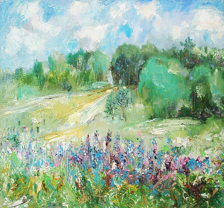 Blue Candles of June 8x10, 11x14, 12x12, 16x16.jpg