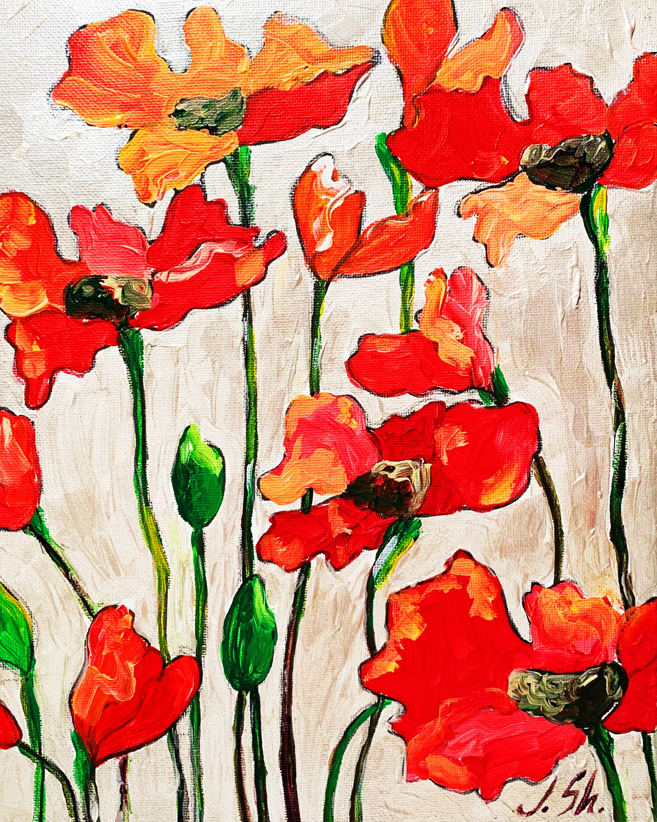 puzzle Poppy flowers high res file_16x20.jpg