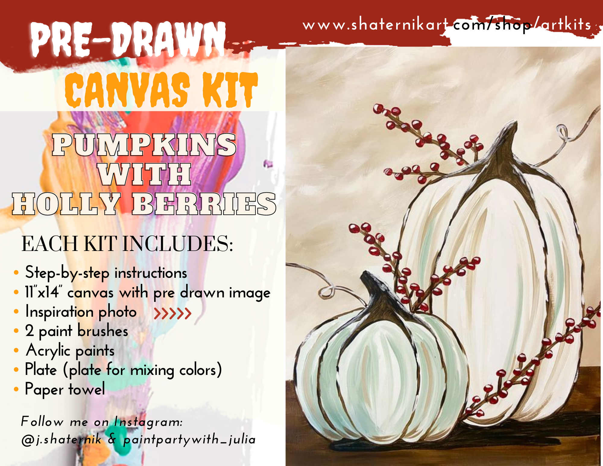 Pumpkin with Holly Berries.png