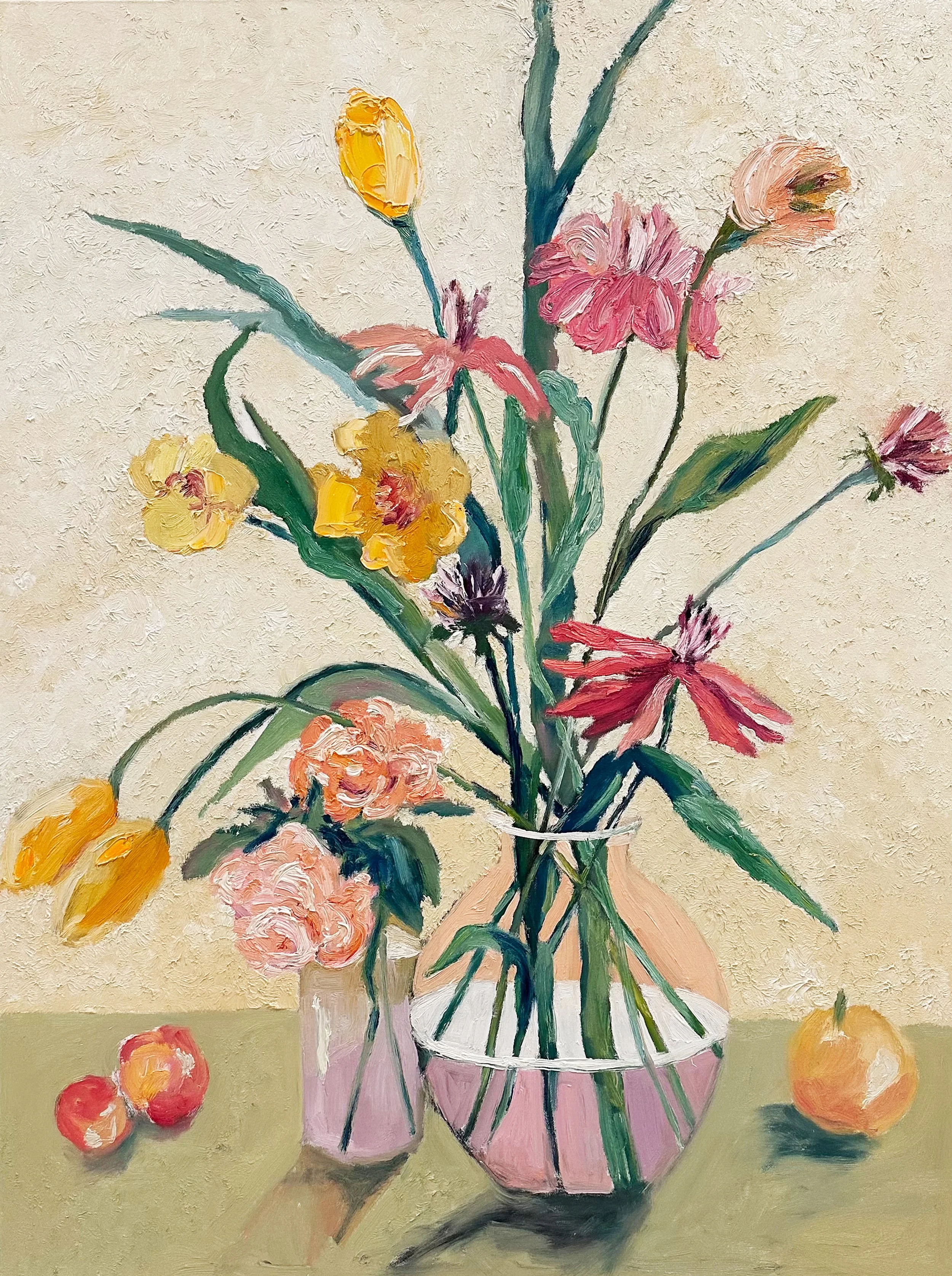 Still life with Wild Flowers & Fruits