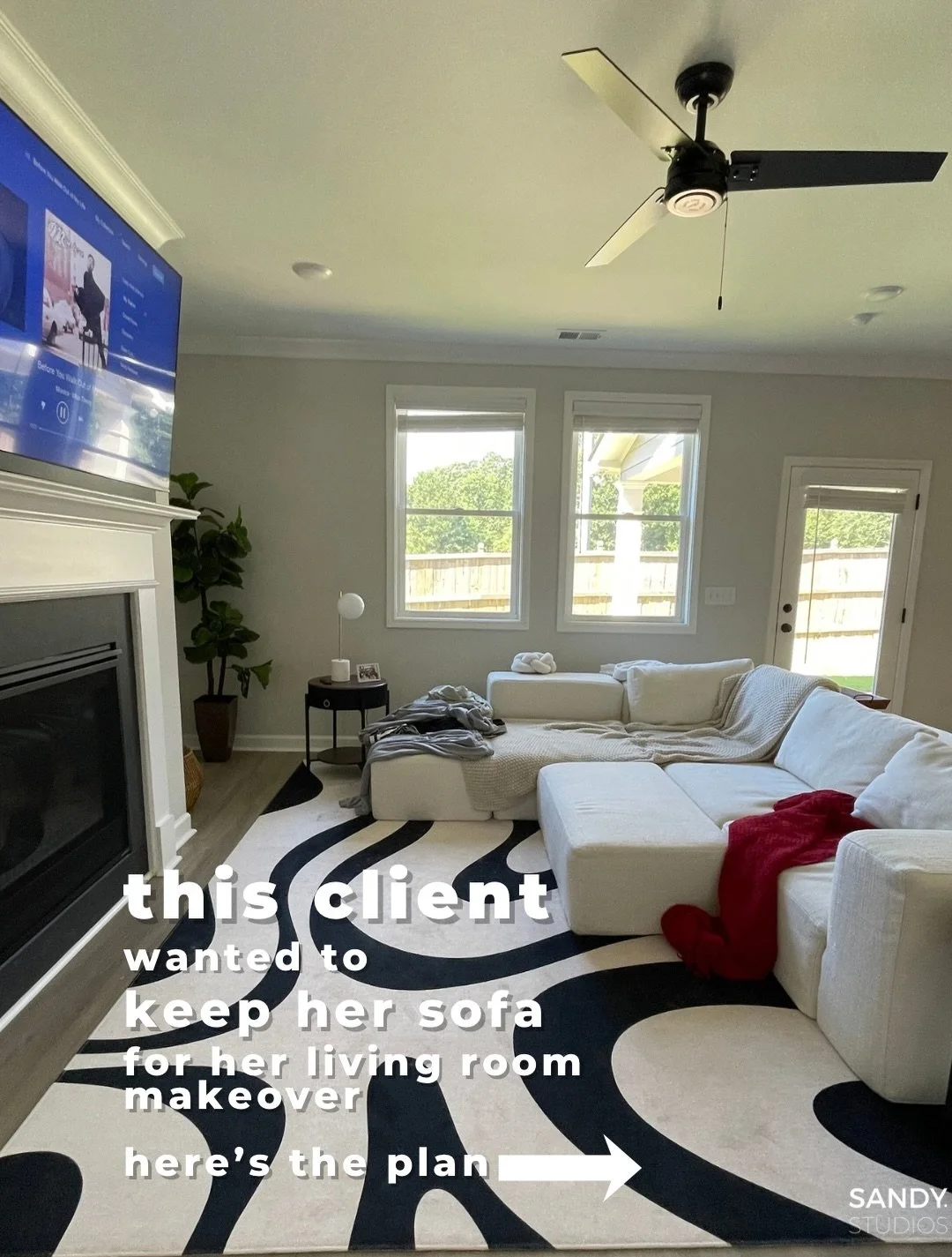 Which change are you most excited to see? 

#AtlantaInteriorDesigner #LivingRoomMakeover