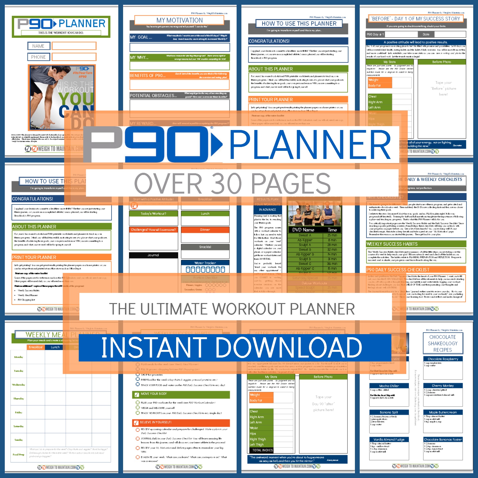 How Long Are The P90 Workouts Plan