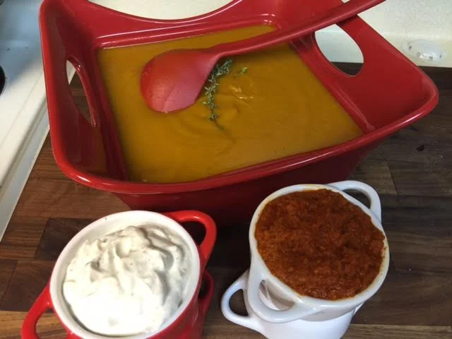 butternut squash soup by dorothy l