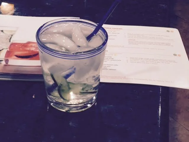skinny cucumber cocktail