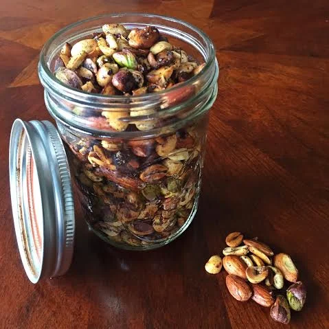 spiced nuts by katie r