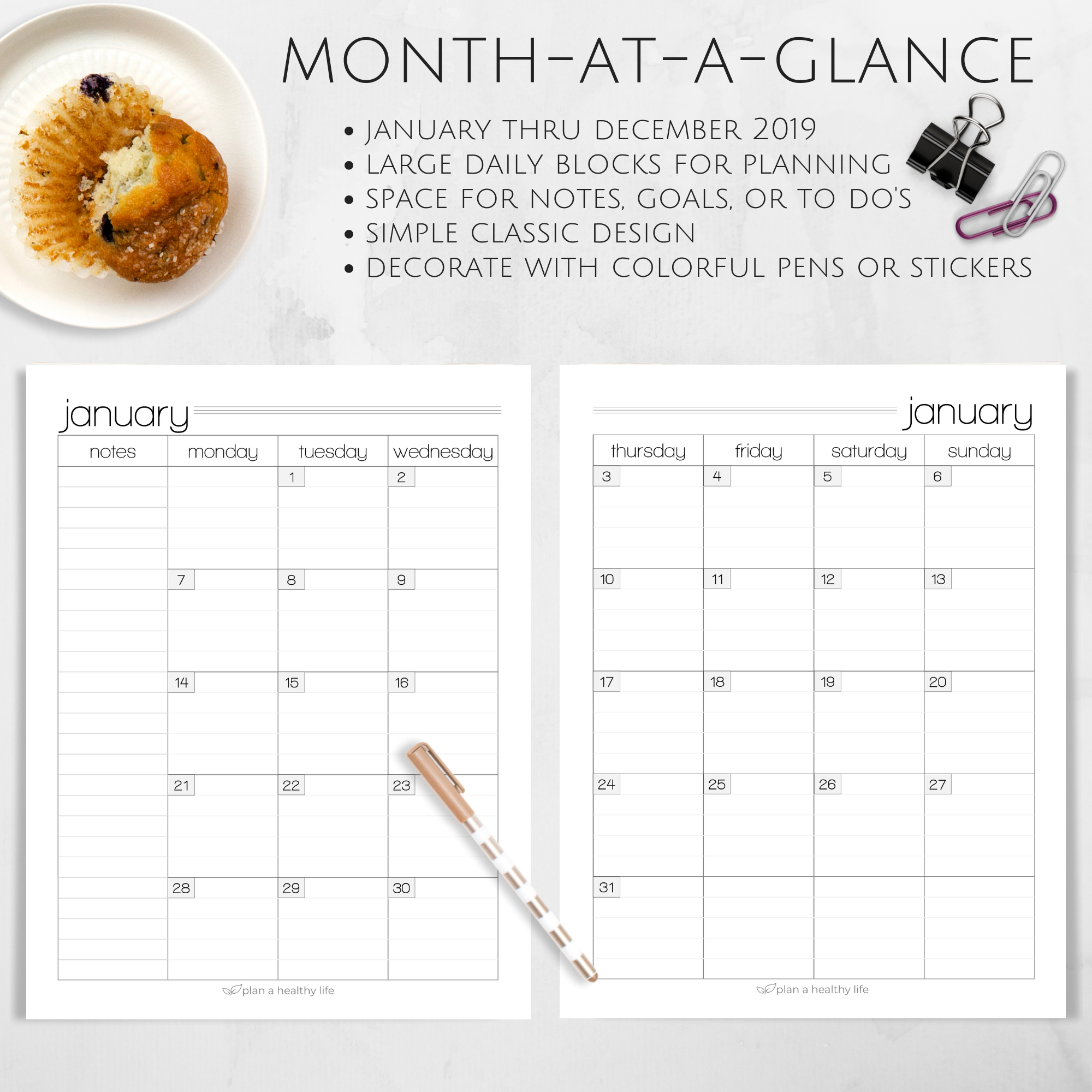 Tutorial How To Use The Plan A Healthy Life Planner Plan A Healthy Life