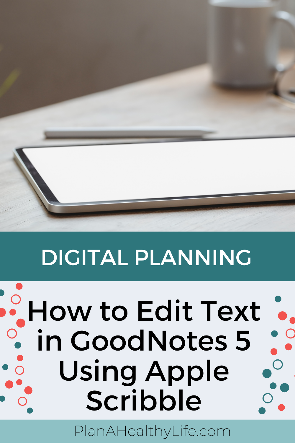 Handwriting To Text Hack For Goodnotes Ipad Digital Planner – GOHA