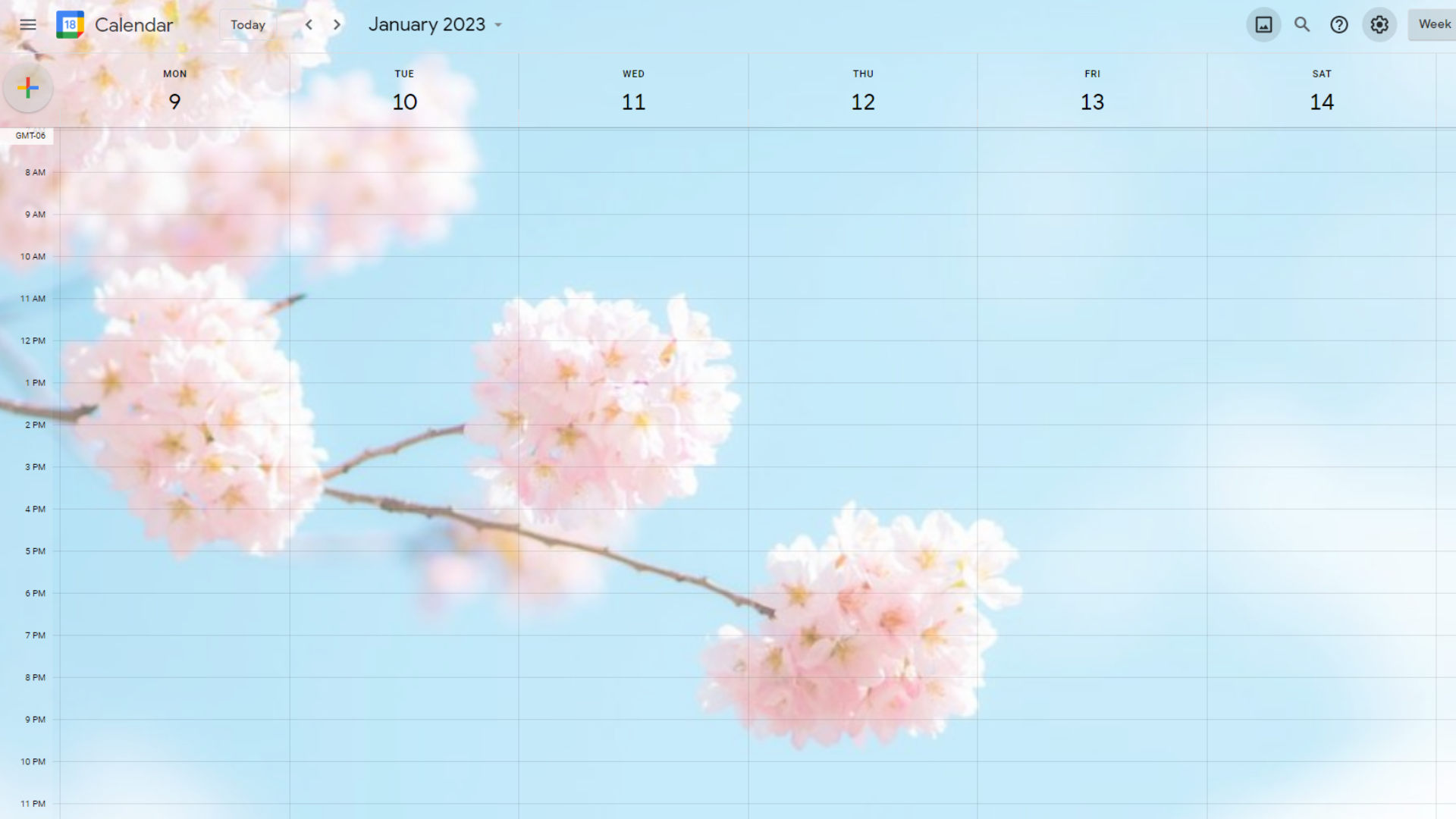 How to Add a Custom Photo Background Image to Google Calendar — PLAN A