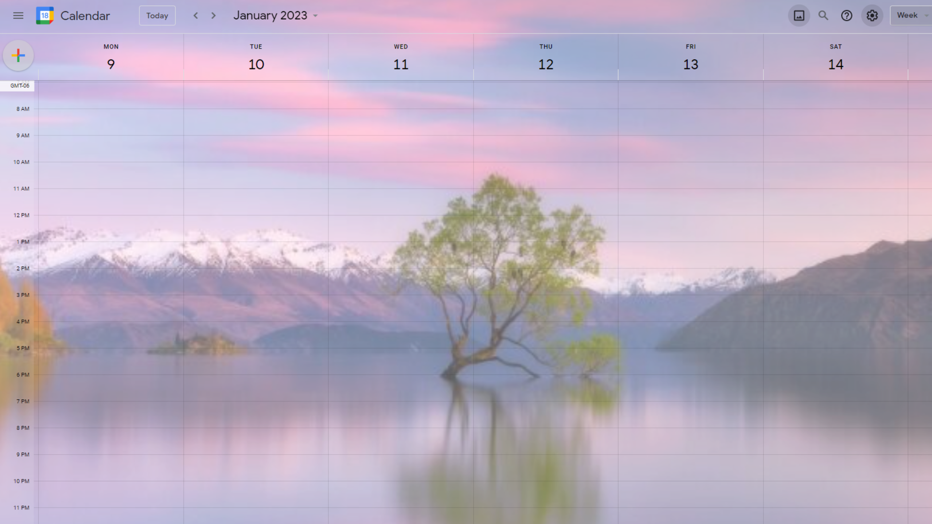 How to Add a Custom Photo Background Image to Google Calendar — PLAN A