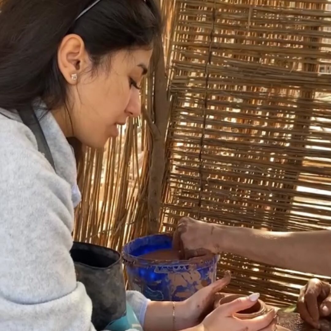 Hi! My name is Nathalie and I am one of the team members for Unheard Cries Charity. I recently went on a trip to Egypt and had an amazing experience learning pottery in Ahimsa. 

Fun fact: Egyptians love creating &ldquo;olla,&rdquo; a vase-shaped or 