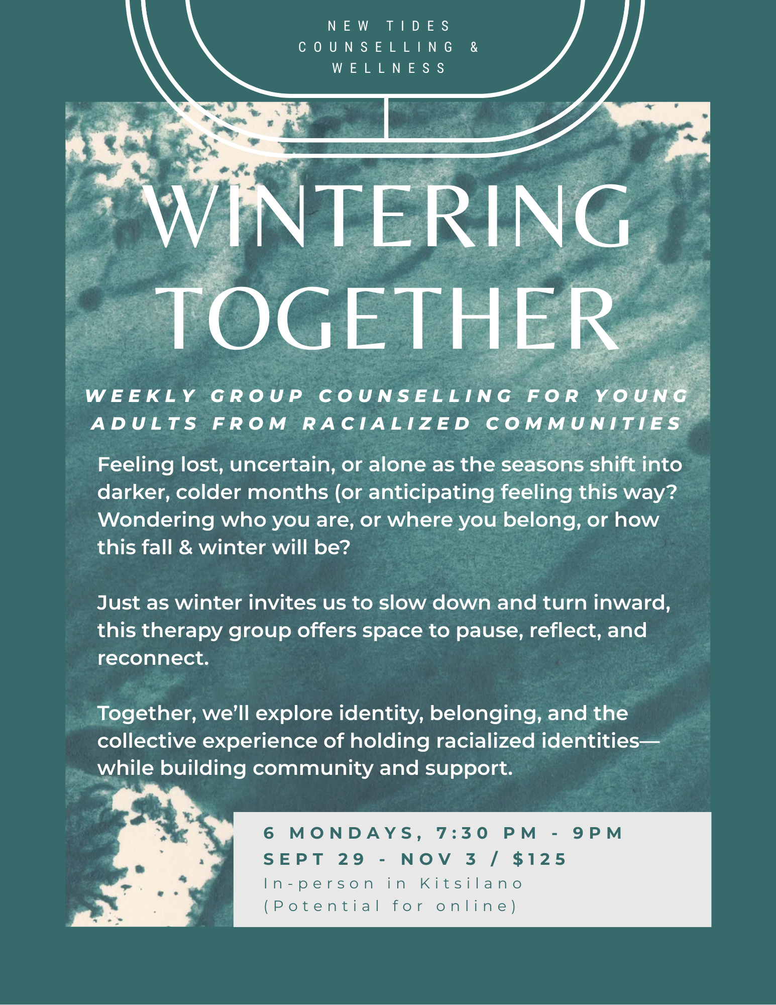Wintering Together (Closed Group starting September 29)
