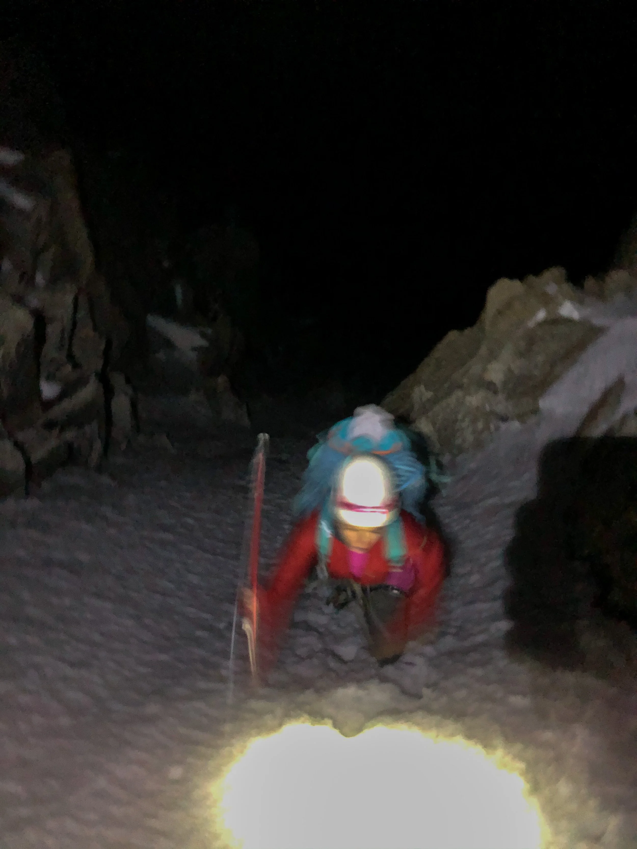  The approach gully in the dark 