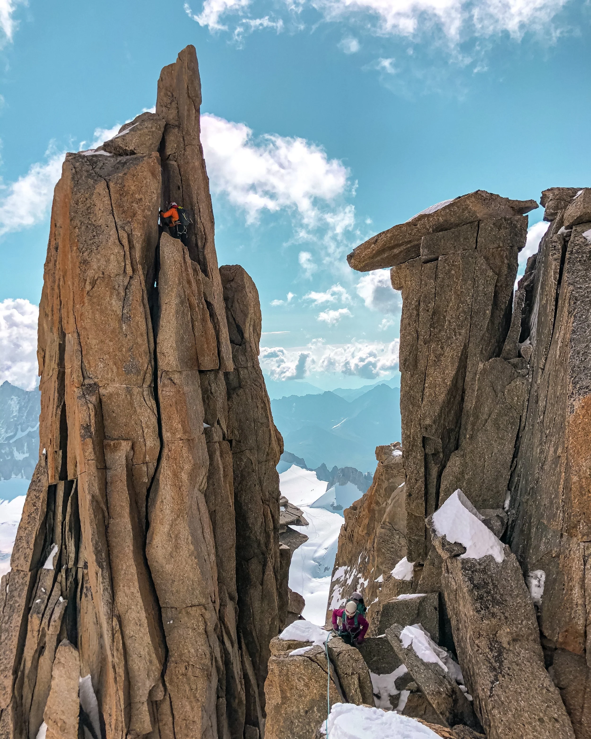 Arête du Diable - The Devils Ridge